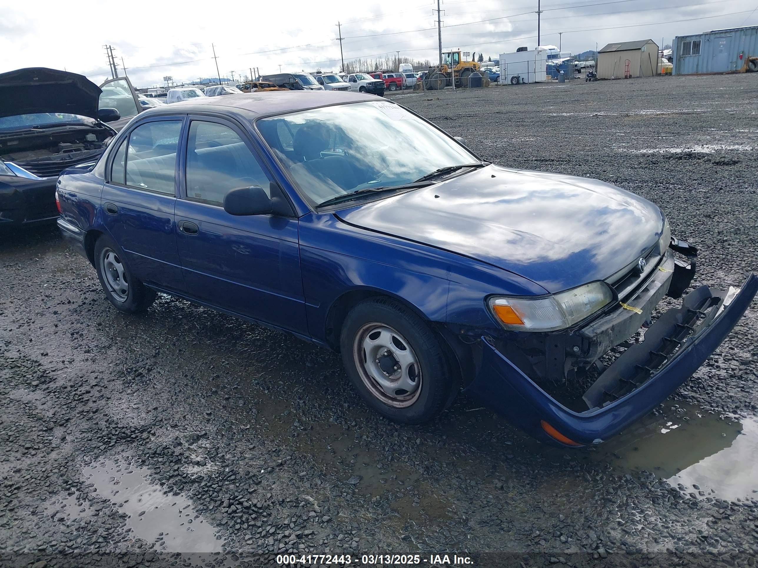 1996 Toyota Corolla, VIN 1NXBA02E6TZ400734 — Front end