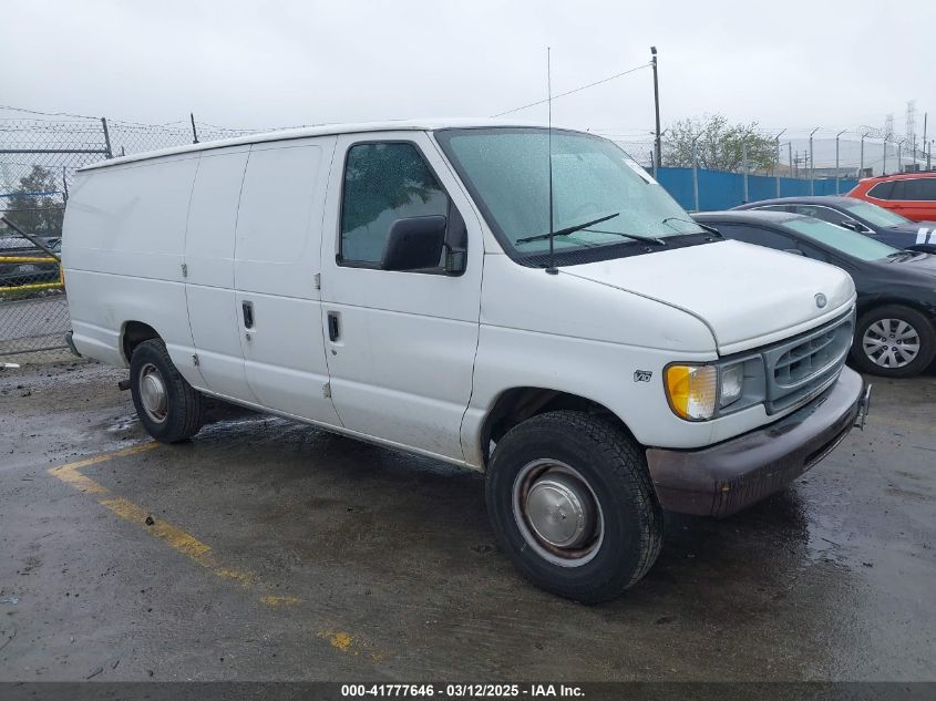 2000 Ford E-350, VIN 1FTSS34S8YHB63783 — Theft recovery