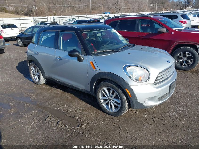 2011 MINI Countryman, VIN WMWZB3C53BWH95121 — Repossession