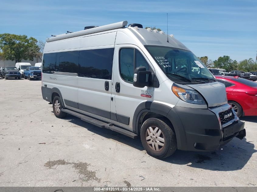 2021 Ram ProMaster Window Van, VIN 3C6MRVUG5ME550939 — Front end