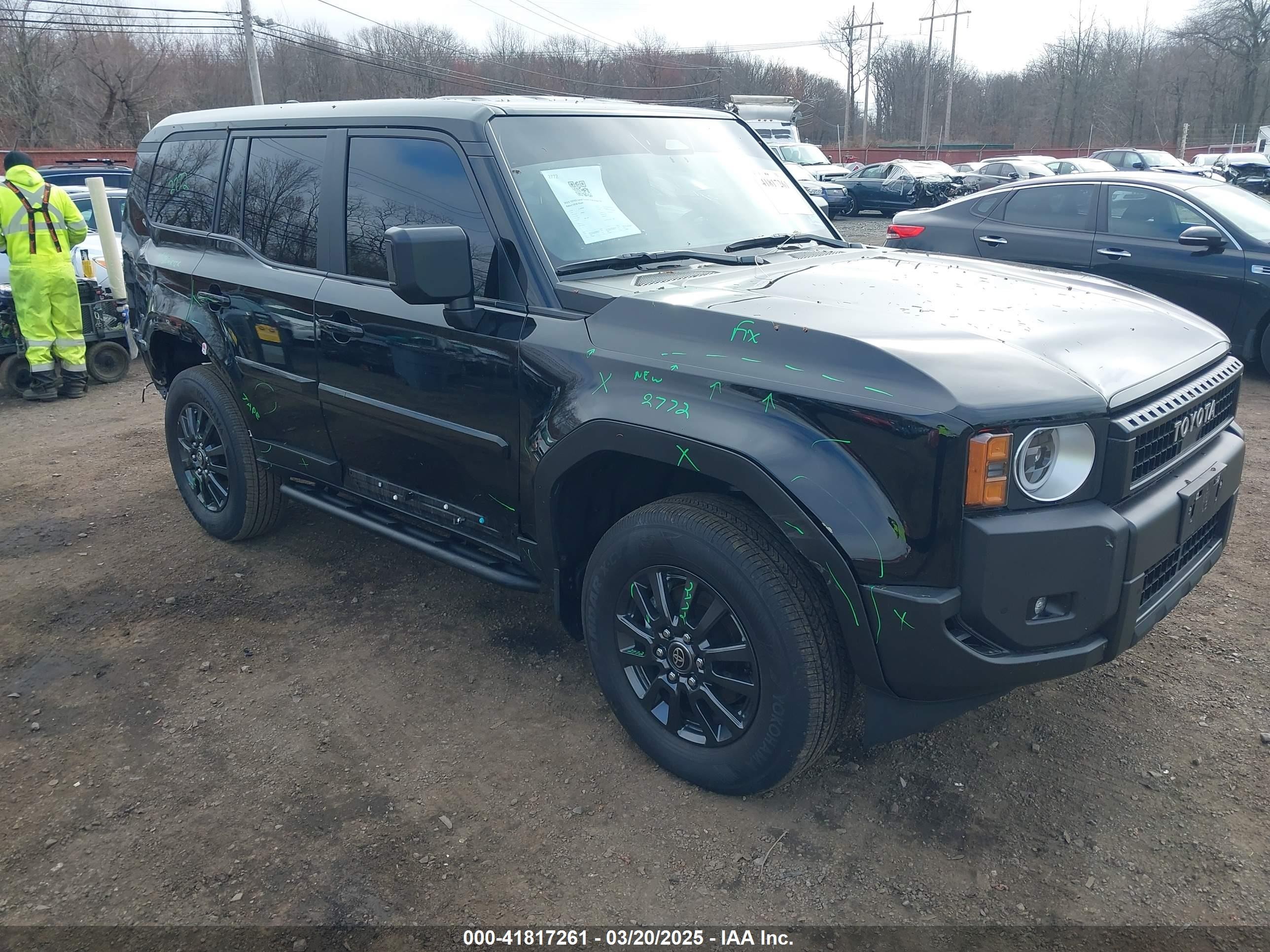 2025 Toyota Land Cruiser 1958 Edition, VIN JTEABFAJ2SK020312 — Side