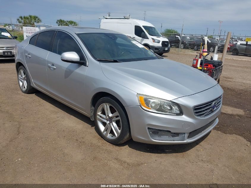 2015 Volvo S60 T5 Drive-E Premier, VIN YV140MFK5F1344597 — Repossession
