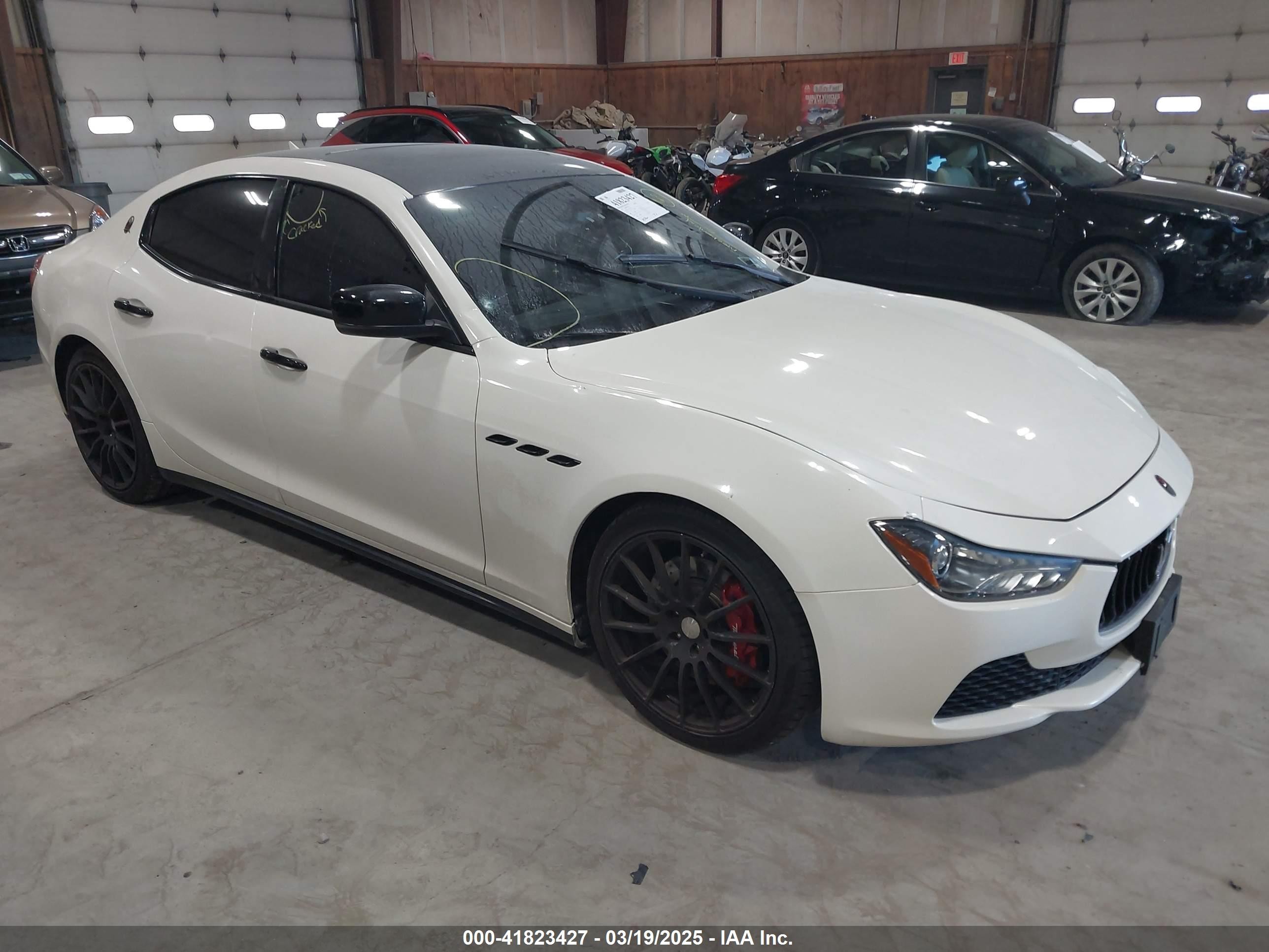 2016 Maserati Ghibli S Q4, VIN ZAM57RTA6G1173547 — Механическое