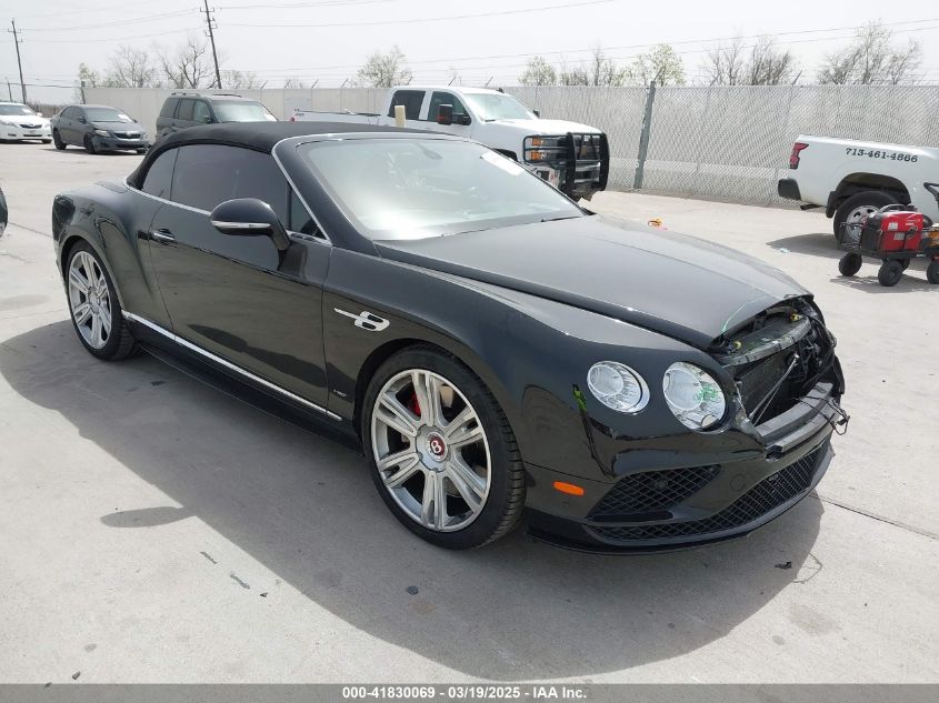 2016 Bentley Continental GT S, VIN SCBGH3ZA1GC052477 — Front end