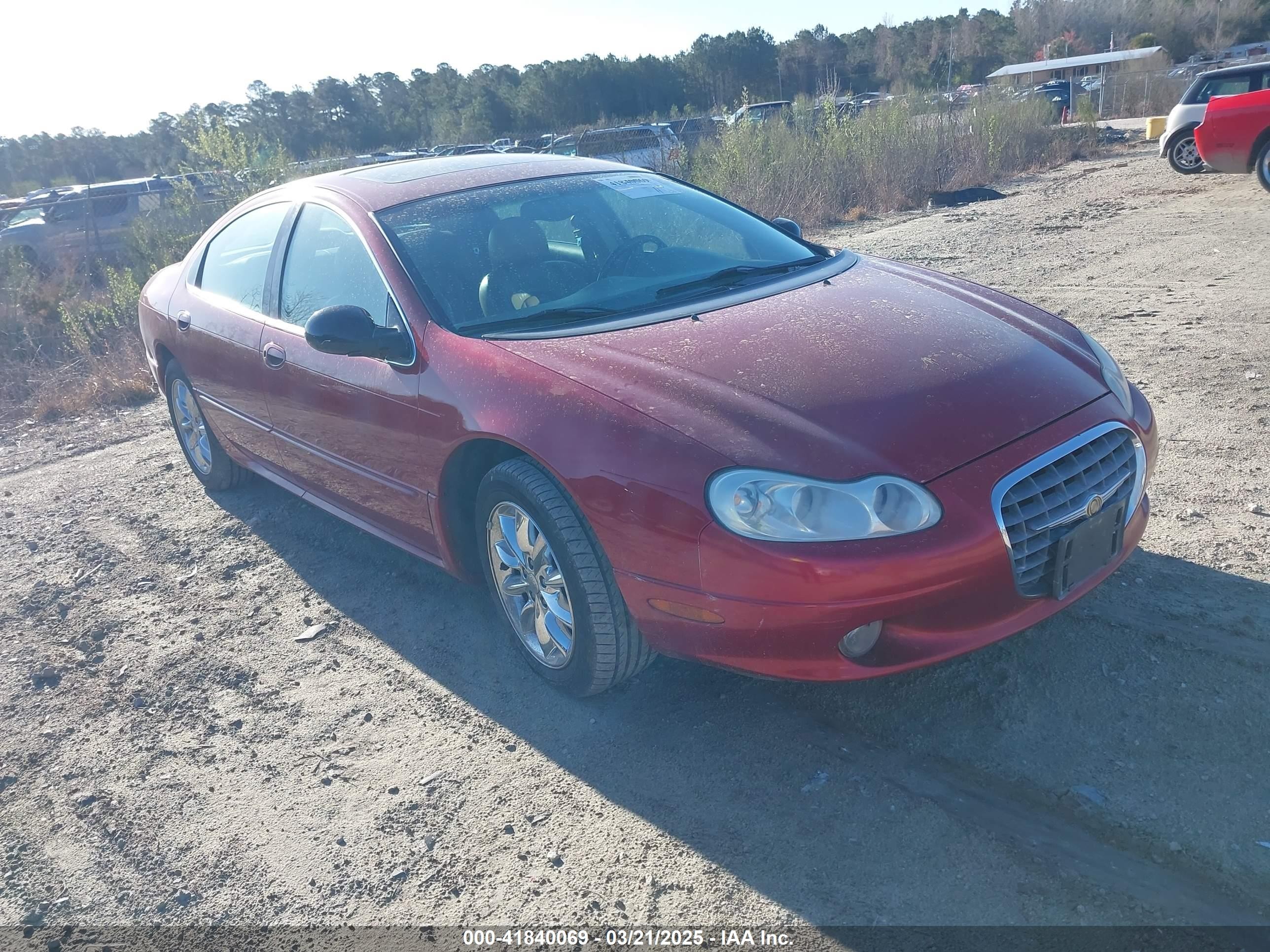2002 Chrysler Concorde Limited, VIN 2C3AD56G62H109530 — Фото с аукциона