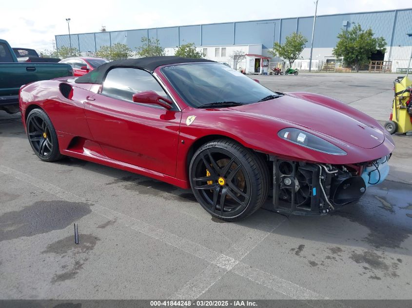 2006 Ferrari 430 Spider, VIN ZFFEW59A660151089 — Front end