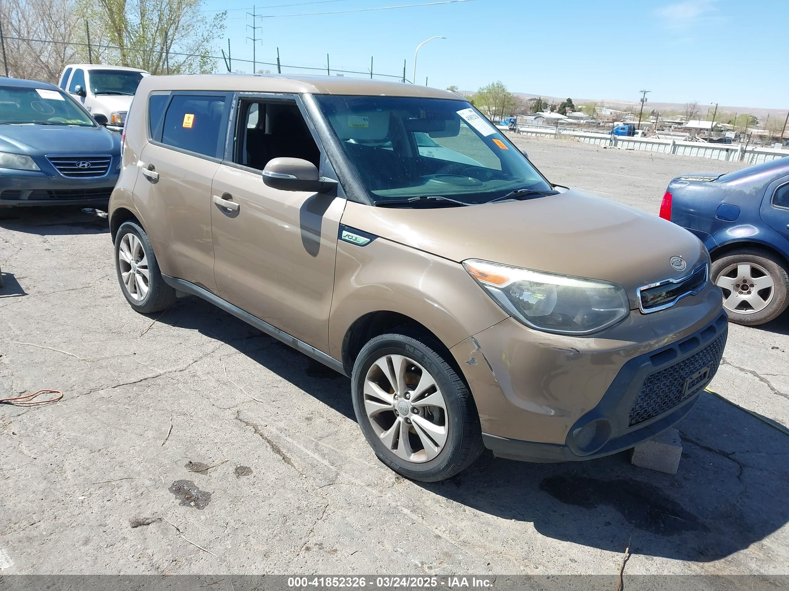 2014 Kia Soul +, VIN KNDJP3A57E7035435 — Theft recovery