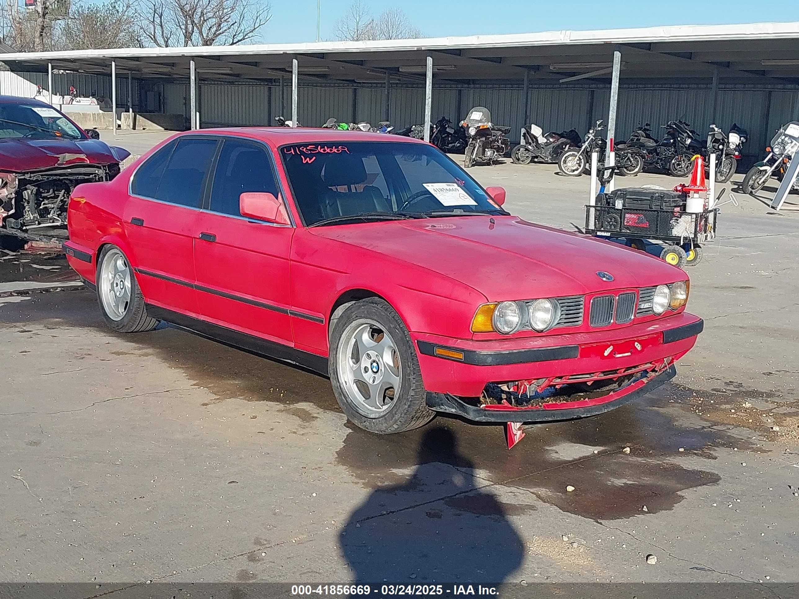 1991 BMW M5, VIN WBSHD9313MBK06030 — Front end