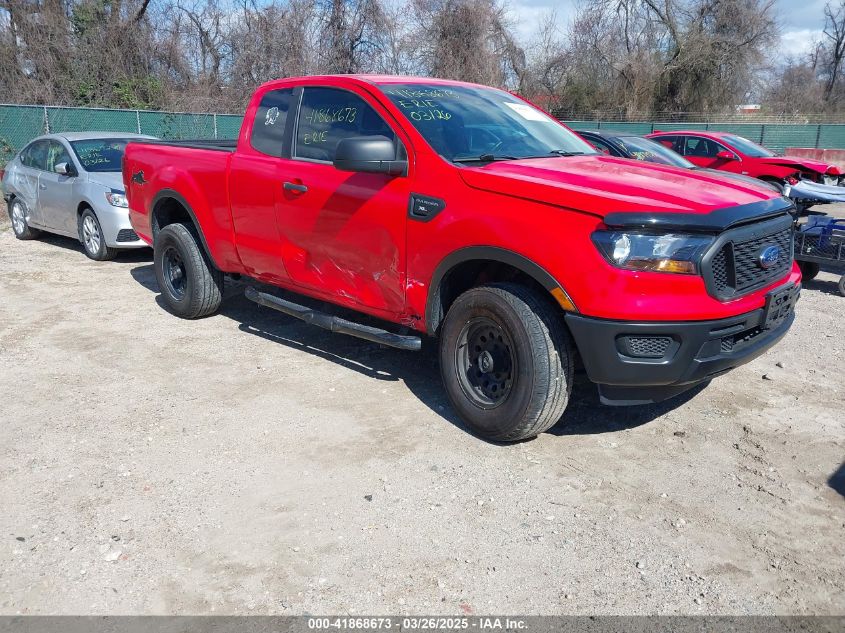 2020 Ford Ranger XL, VIN 1FTER1EH7LLA78990 — Side