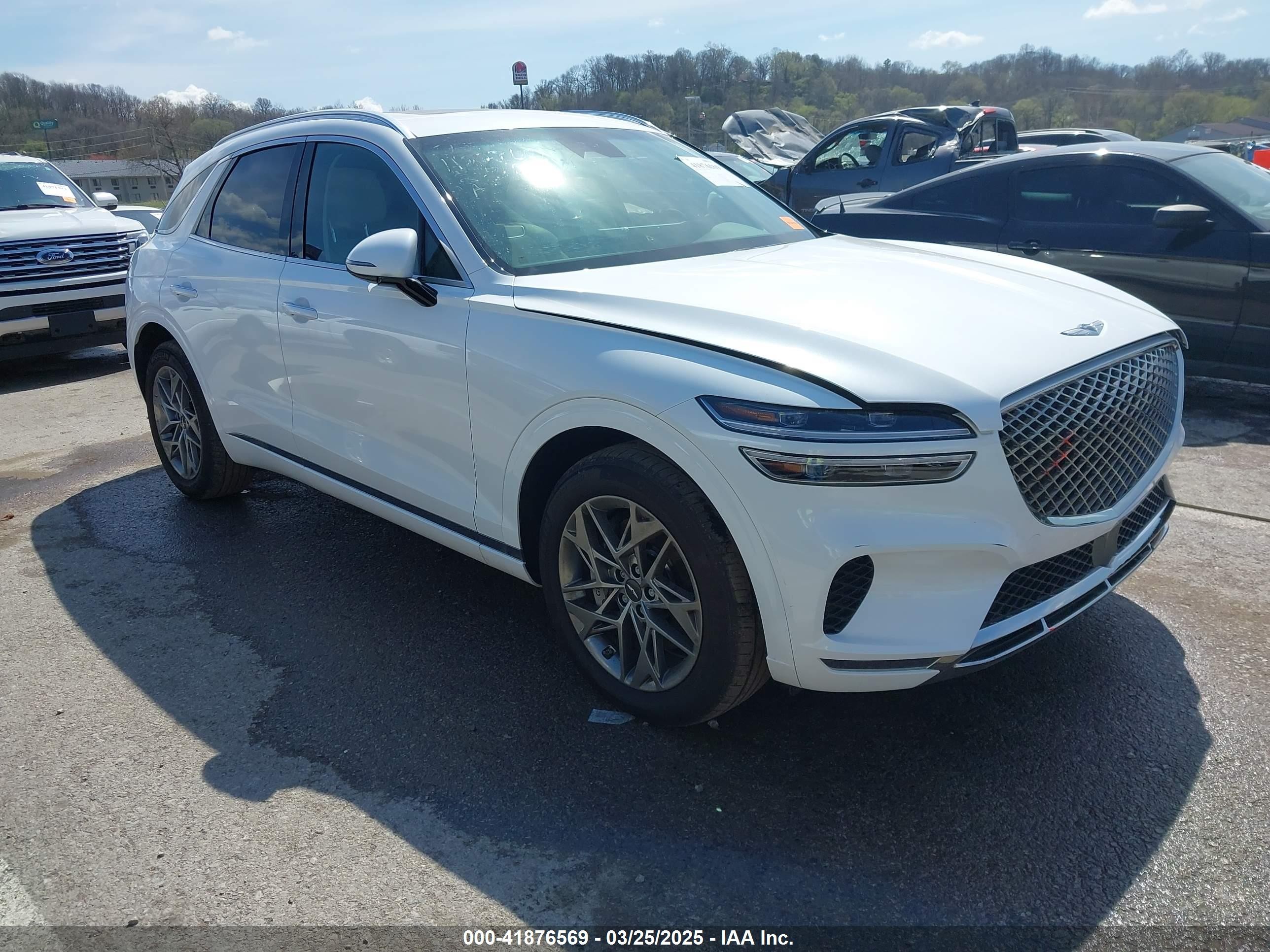 2025 Genesis GV70 2.5T, VIN KMUMADTB6SU175171 — Theft recovery
