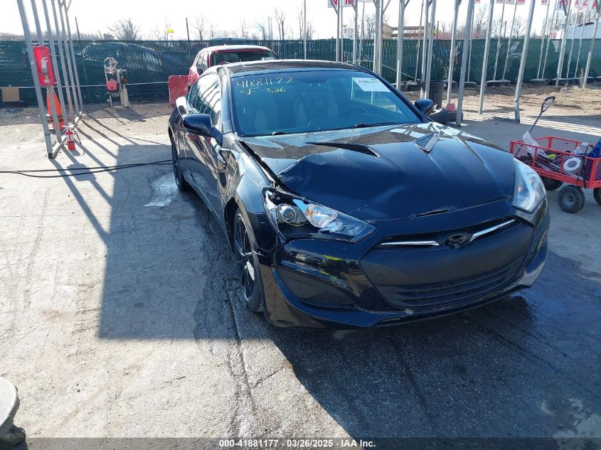 2013 Hyundai Genesis Coupe R-Spec, VIN KMHHT6KD8DU107109 — Front end