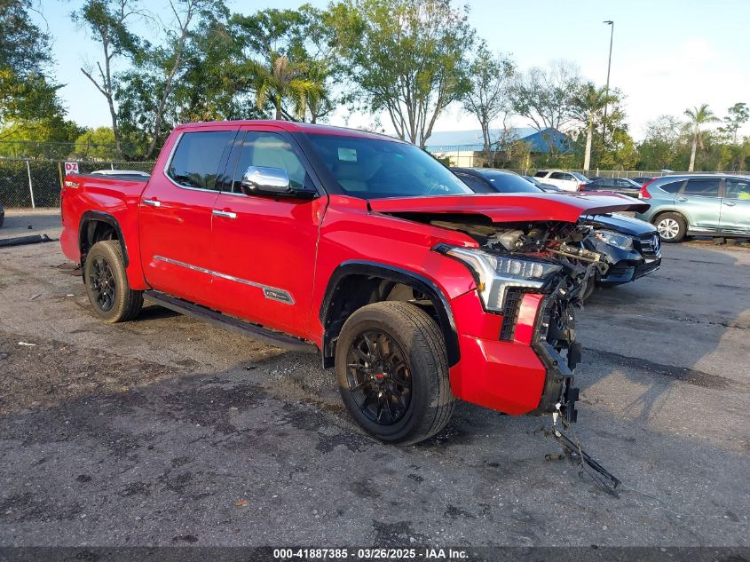 2023 Toyota Tundra 1794 Edition, VIN 5TFMA5DB1PX085133 — Фото с аукциона