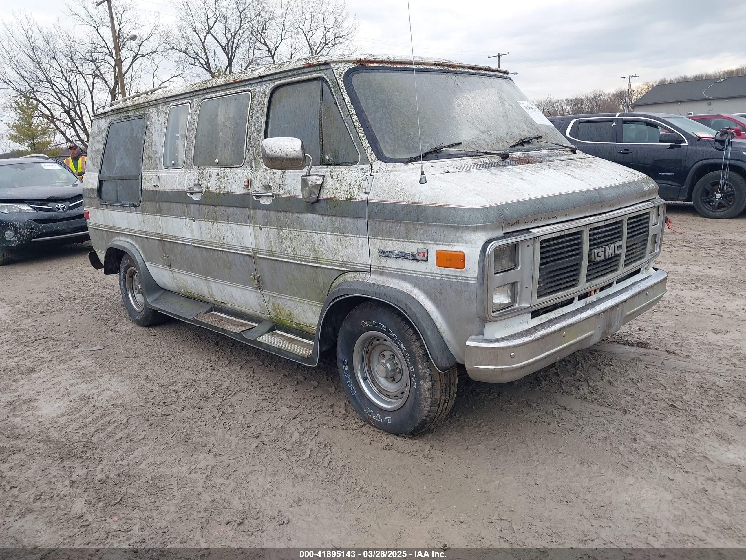 1989 GMC Rally, VIN 2GDEG25K4K4510215 — По всему кузову