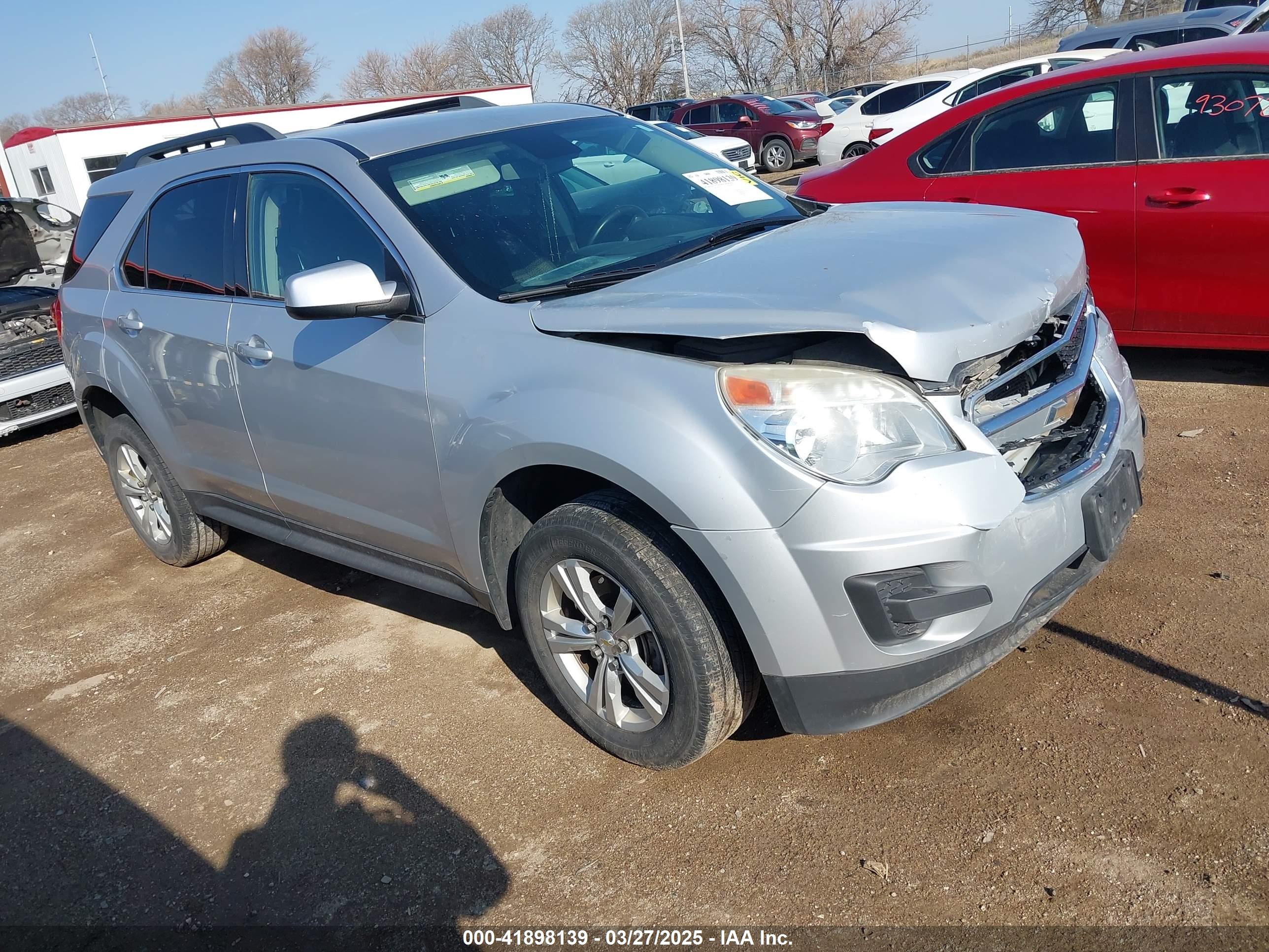 2014 Chevrolet Equinox LT, VIN 2GNFLFEK4E6124521 — Front end