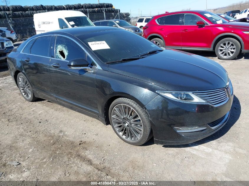 2015 Lincoln MKZ, VIN 3LN6L2JK3FR616535 — Interior fire
