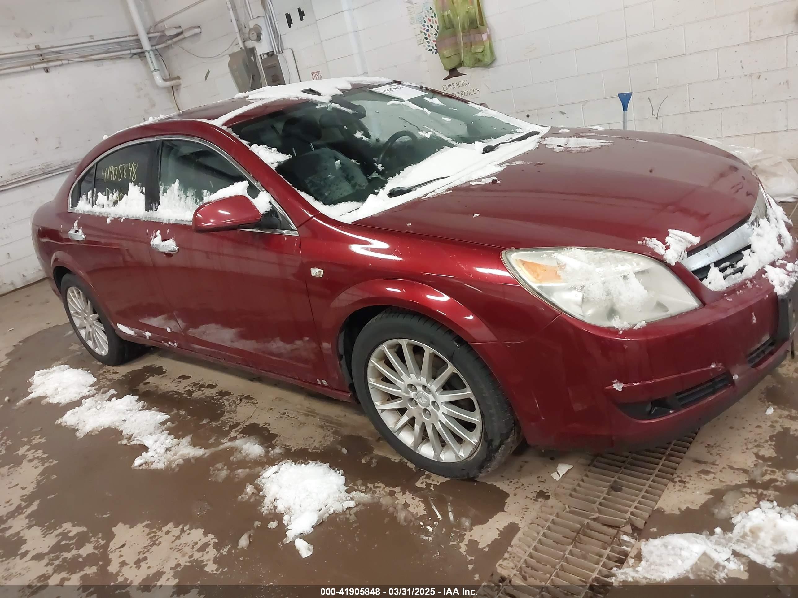 2009 Saturn Aura XR, VIN 1G8ZX57729F200997 — Undercarriage
