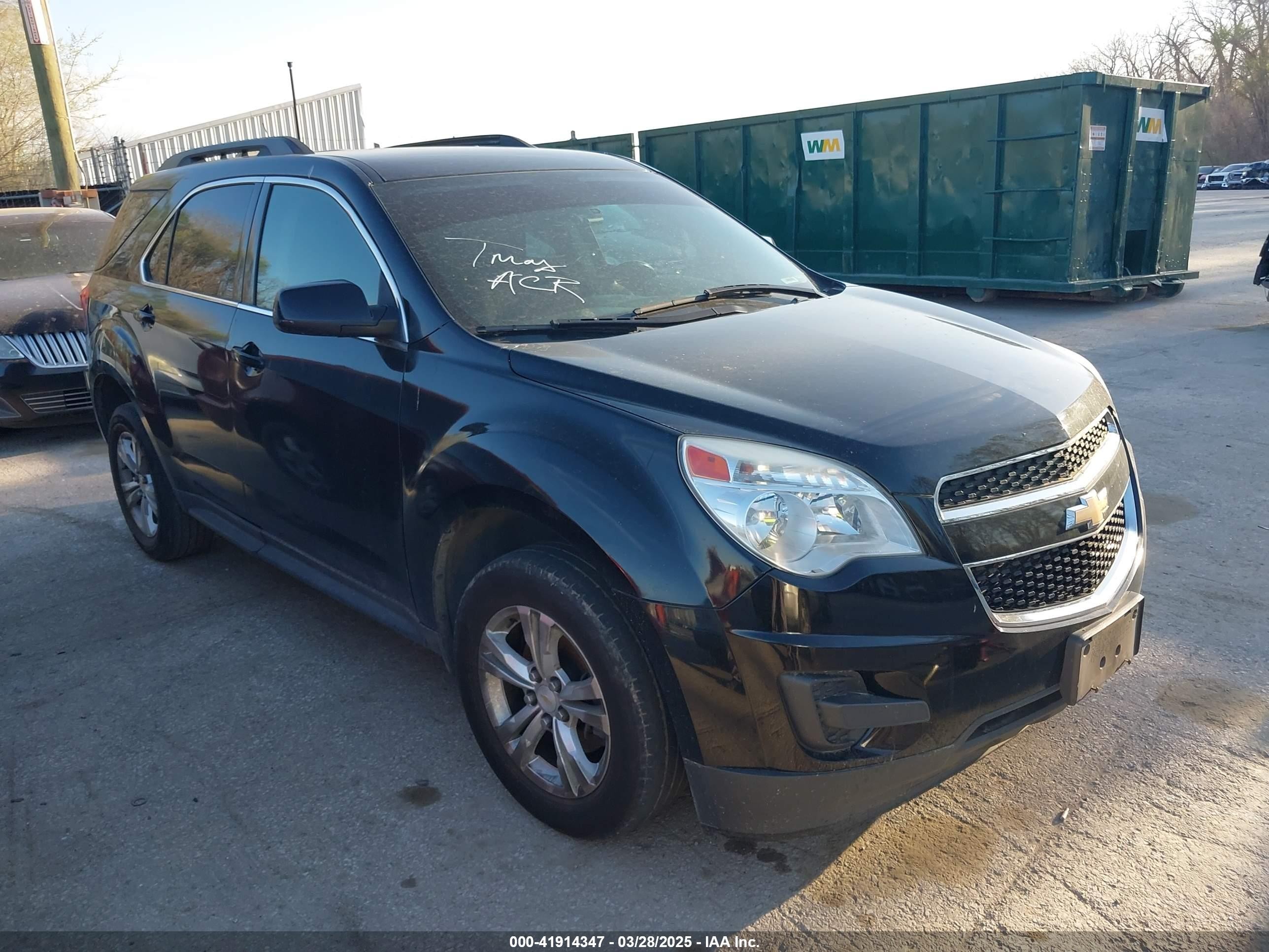 2014 Chevrolet Equinox LT, VIN 2GNALBEK0E6381288 — Rear end