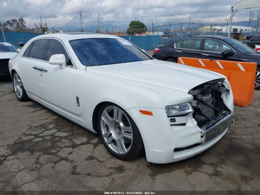 2013 Rolls-Royce Ghost, VIN SCA664S56DUX51795 — Rear end