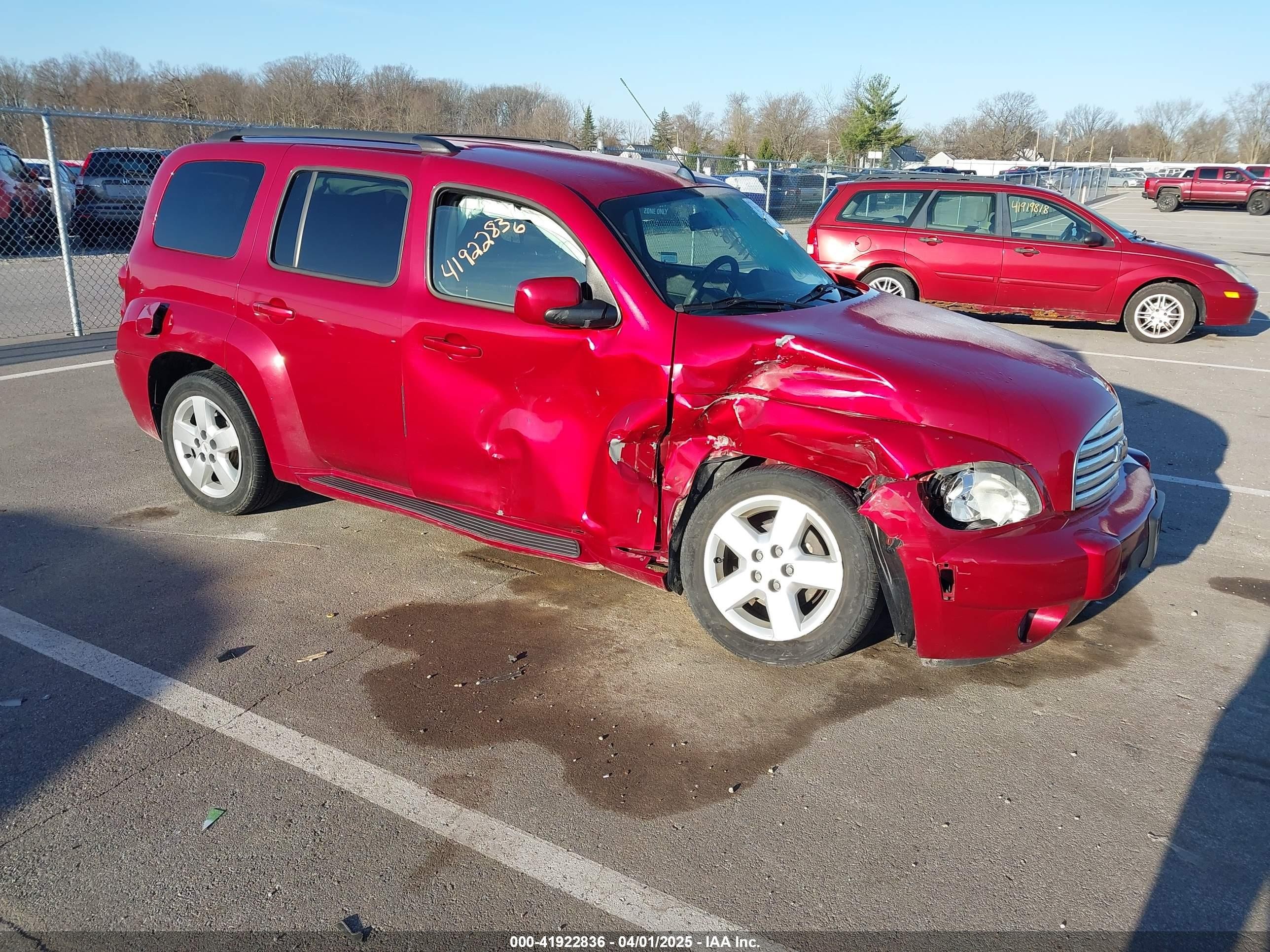 2011 Chevrolet HHR 1LT, VIN 3GNBABFW7BS501516 — Front end