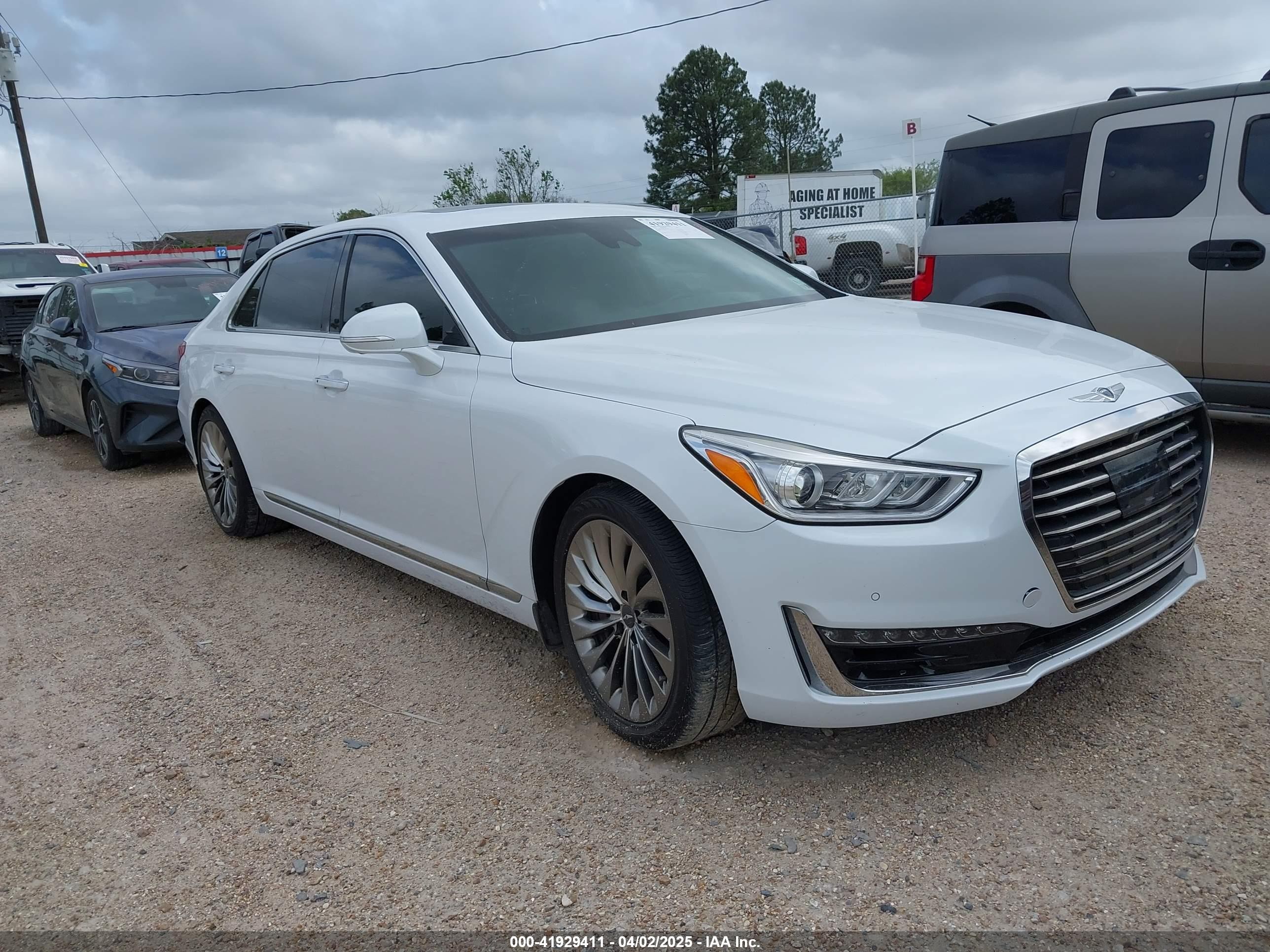 2019 Genesis G90 Ultimate, VIN KMHG54JH4KU051262 — Water / flood
