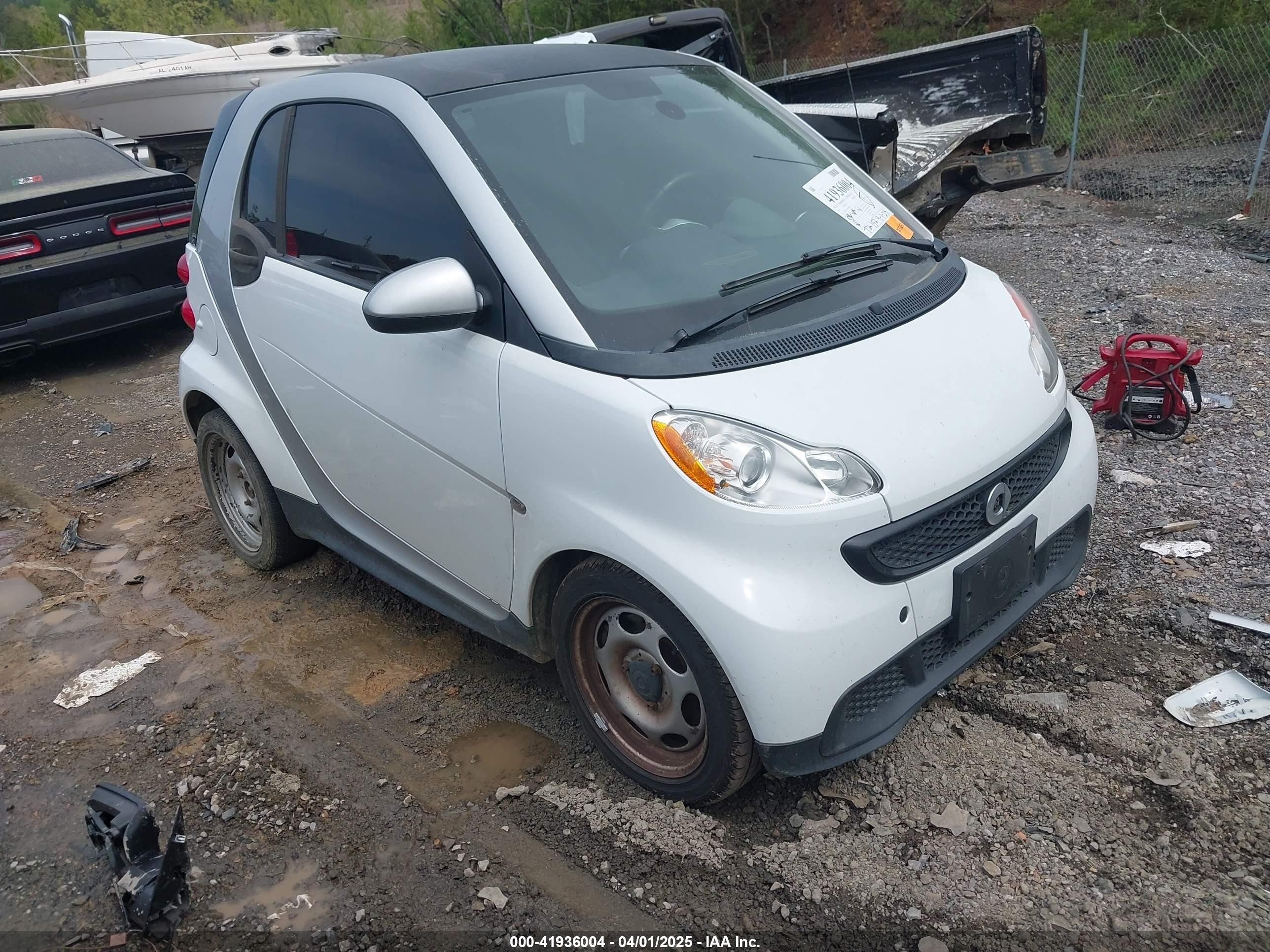 2015 Smart fortwo Passion, VIN WMEEJ3BA9FK801907 — Механическое