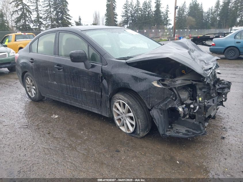 2013 Subaru Impreza Premium, VIN JF1GJAC64DH036062 — Front end