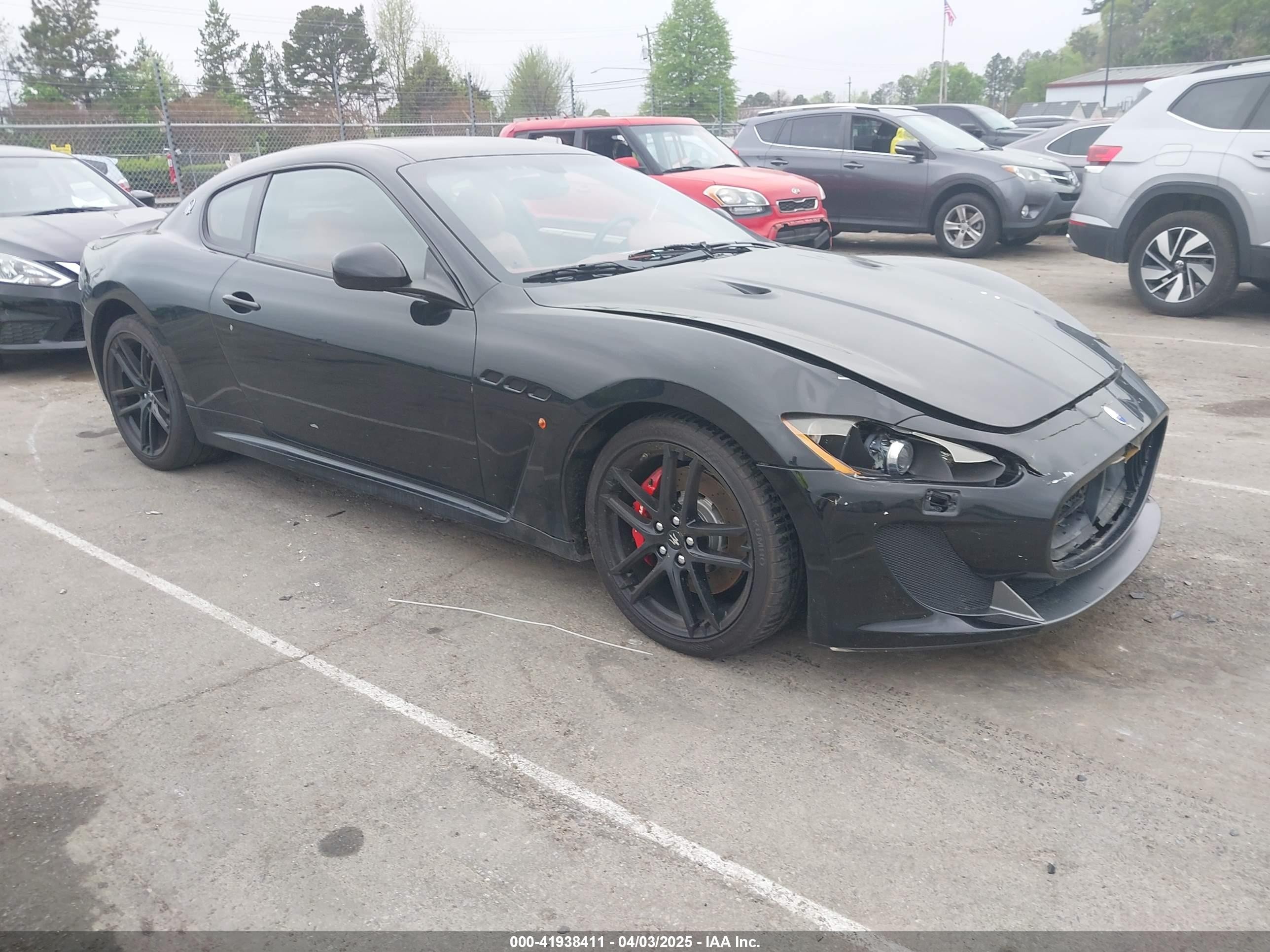 2012 Maserati GranTurismo MC Stradale, VIN ZAM45MLA1C0061579 — Front end