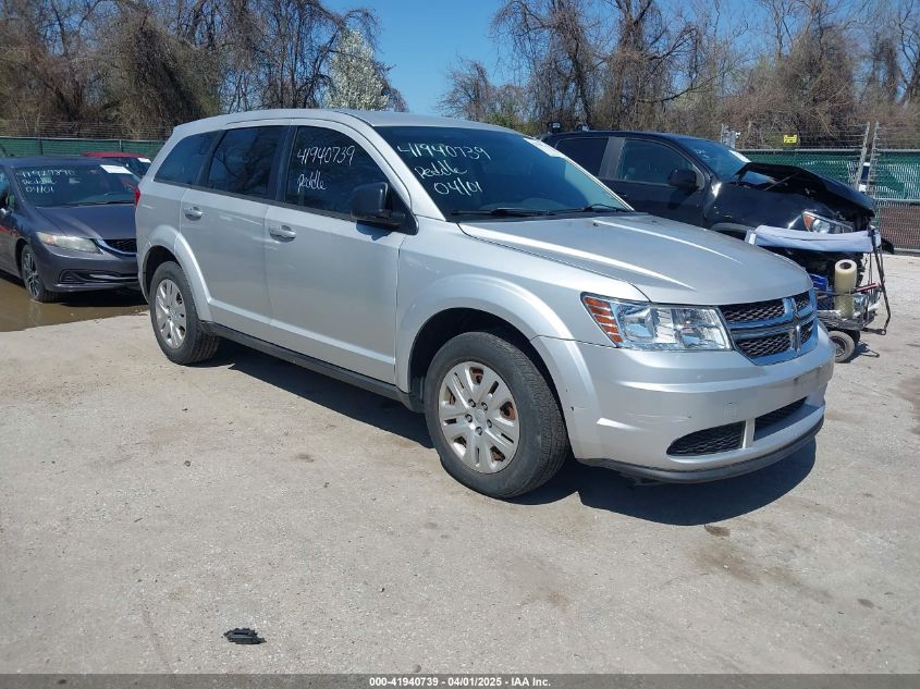 2014 Dodge Journey American Value, VIN 3C4PDCAB6ET111909 — Auction photo