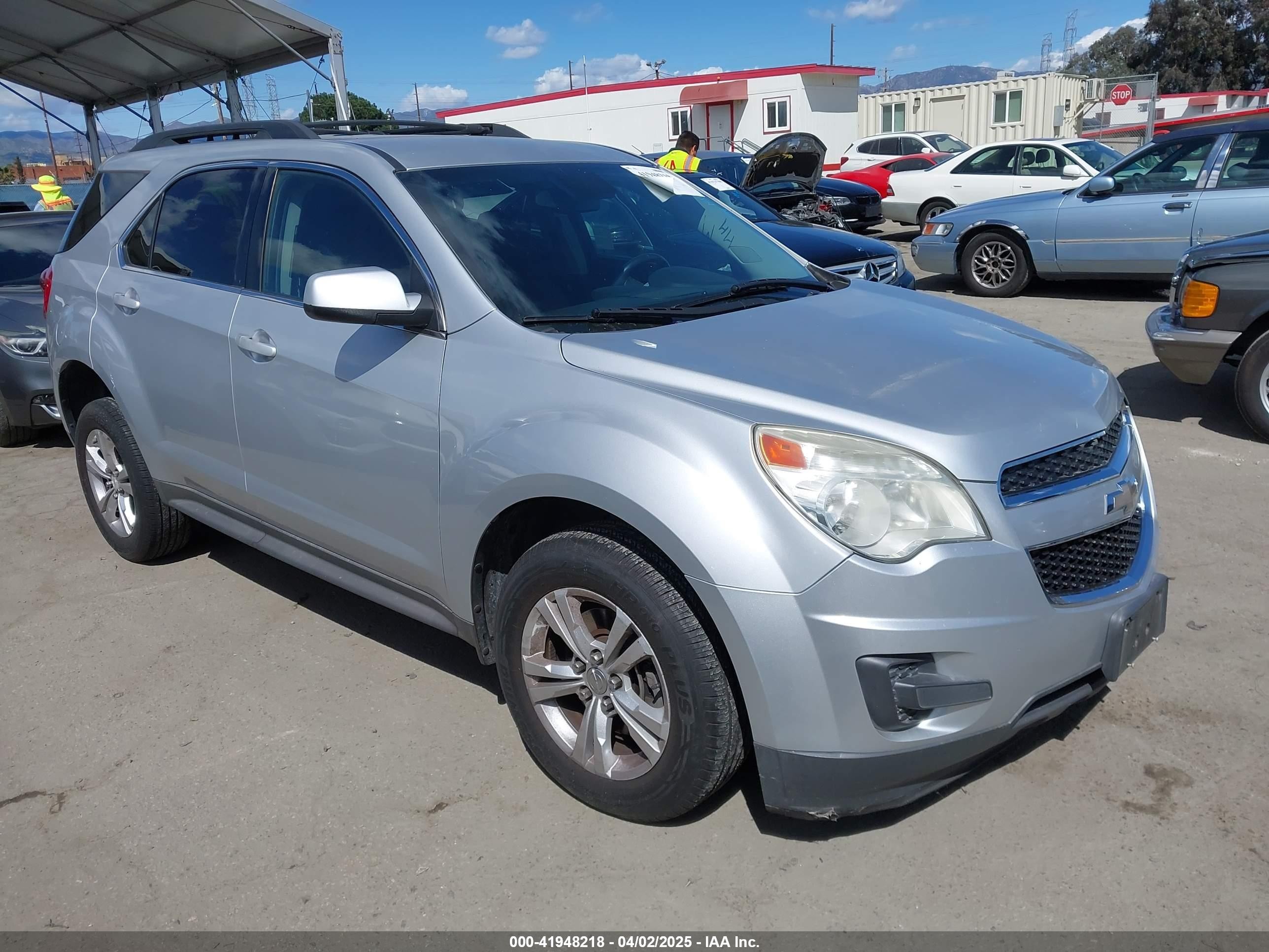 2014 Chevrolet Equinox LT, VIN 2GNFLBE37E6292395 — Front end