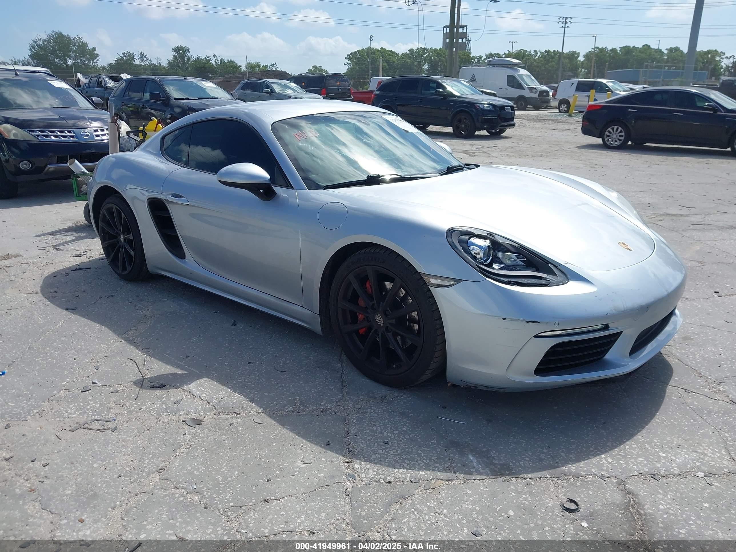 2017 Porsche 718 Cayman S, VIN WP0AB2A87HS285634 — All over