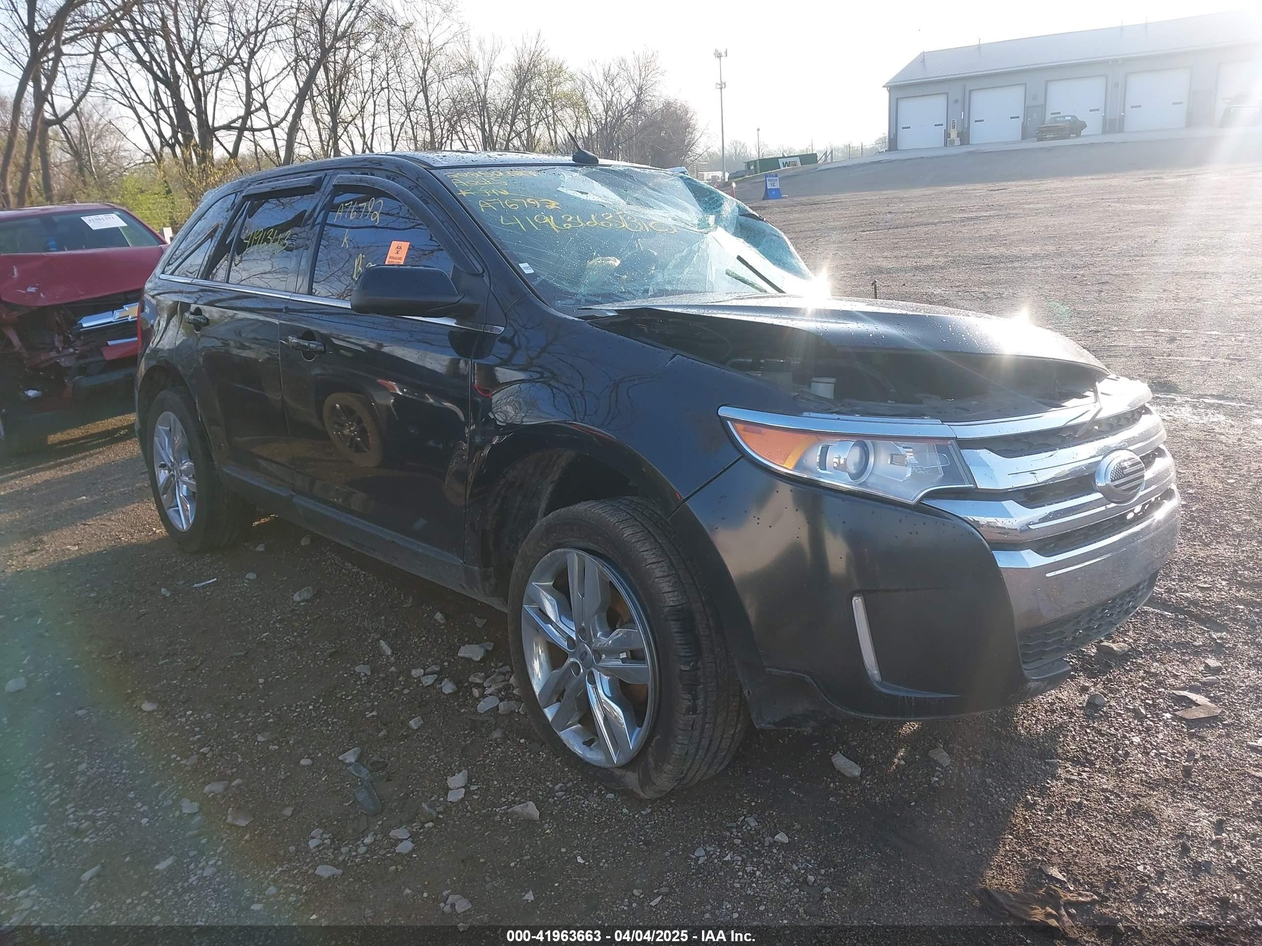 2013 Ford Edge Limited, VIN 2FMDK4KC5DBA76792 — Front end