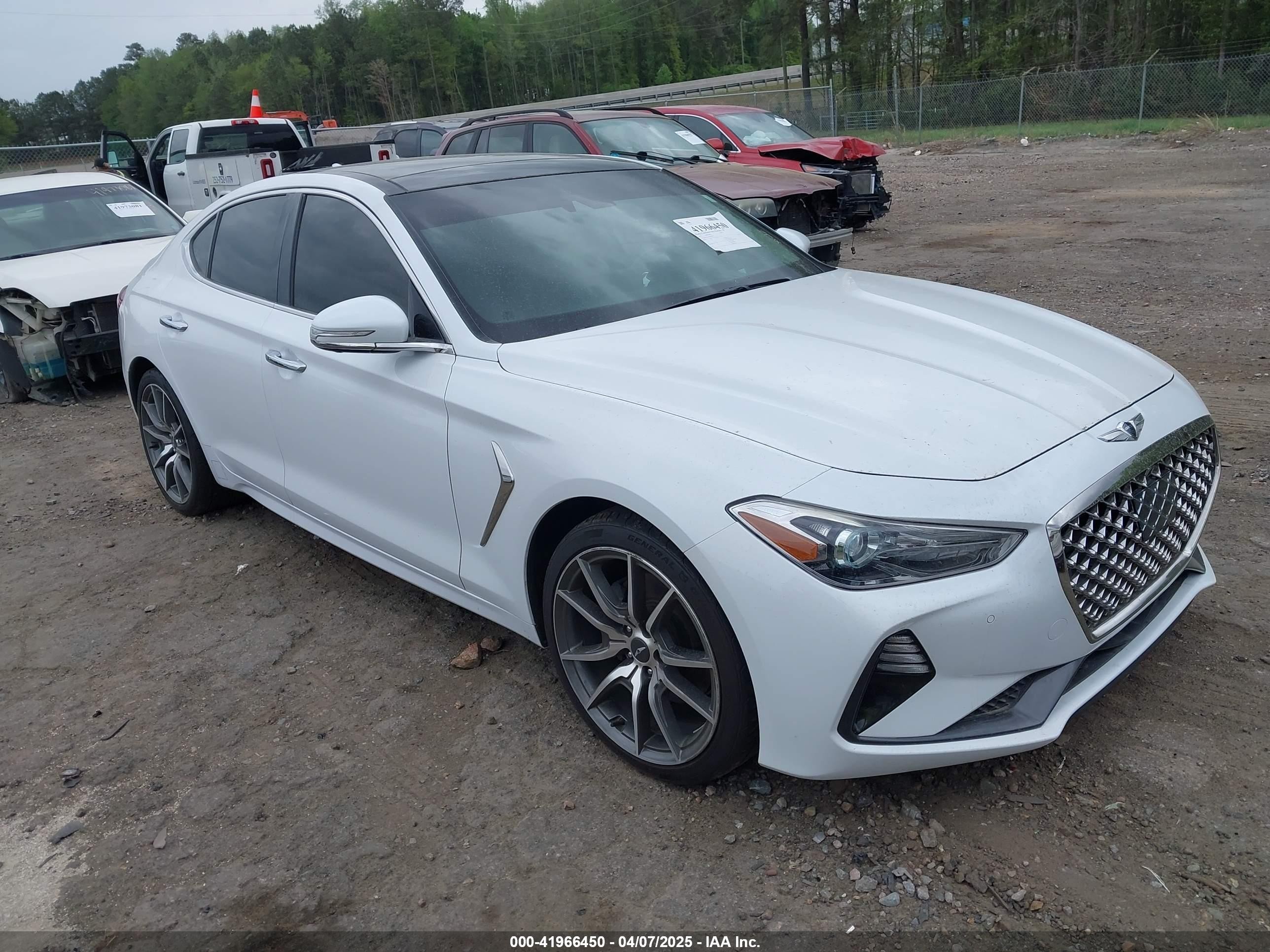 2019 Genesis G70 Advanced, VIN KMTG44LA2KU012727 — Electrical