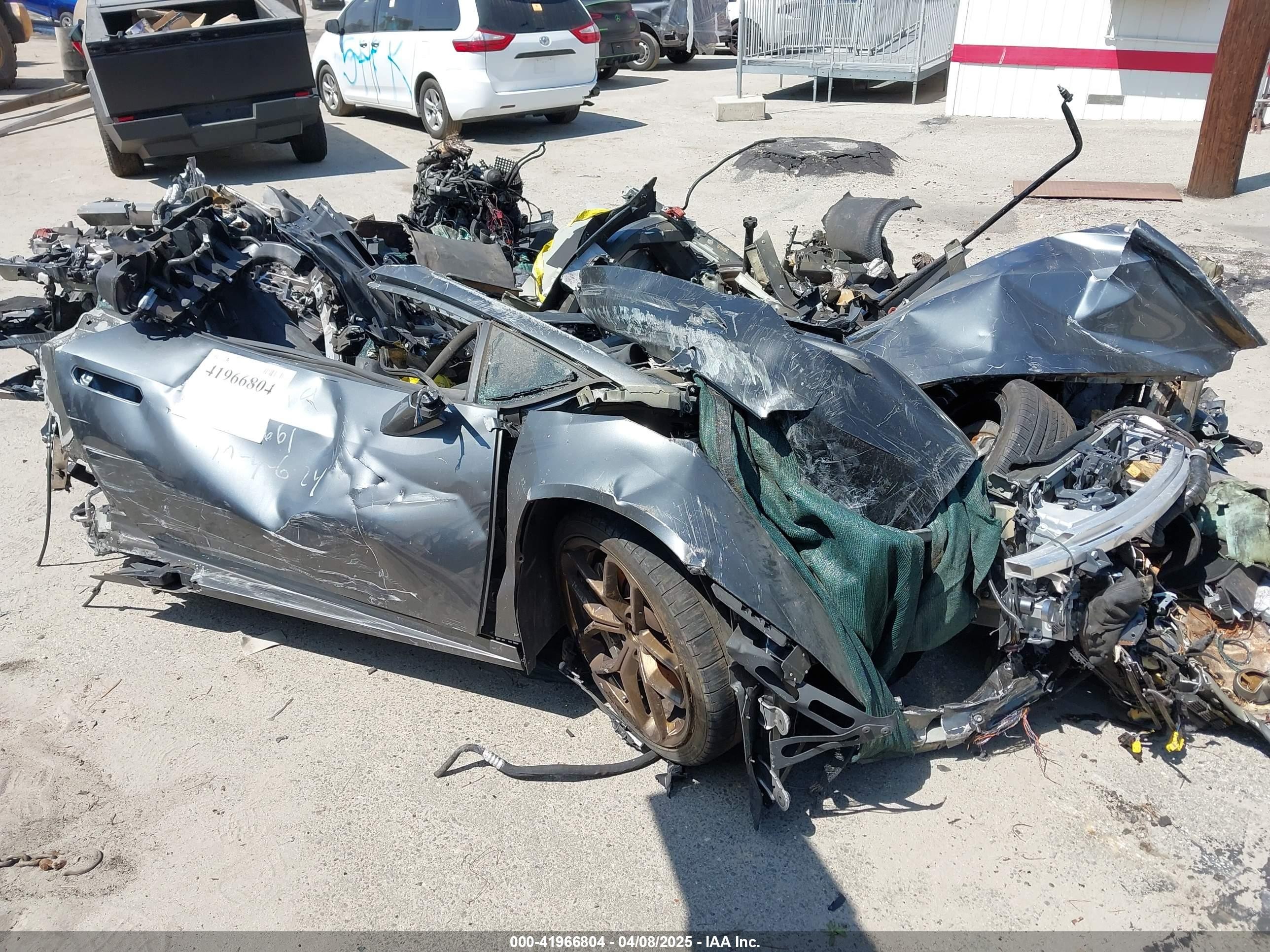 2019 Lamborghini Huracan LP 580-2, VIN ZHWUC2ZFXKLA11661 — Theft recovery