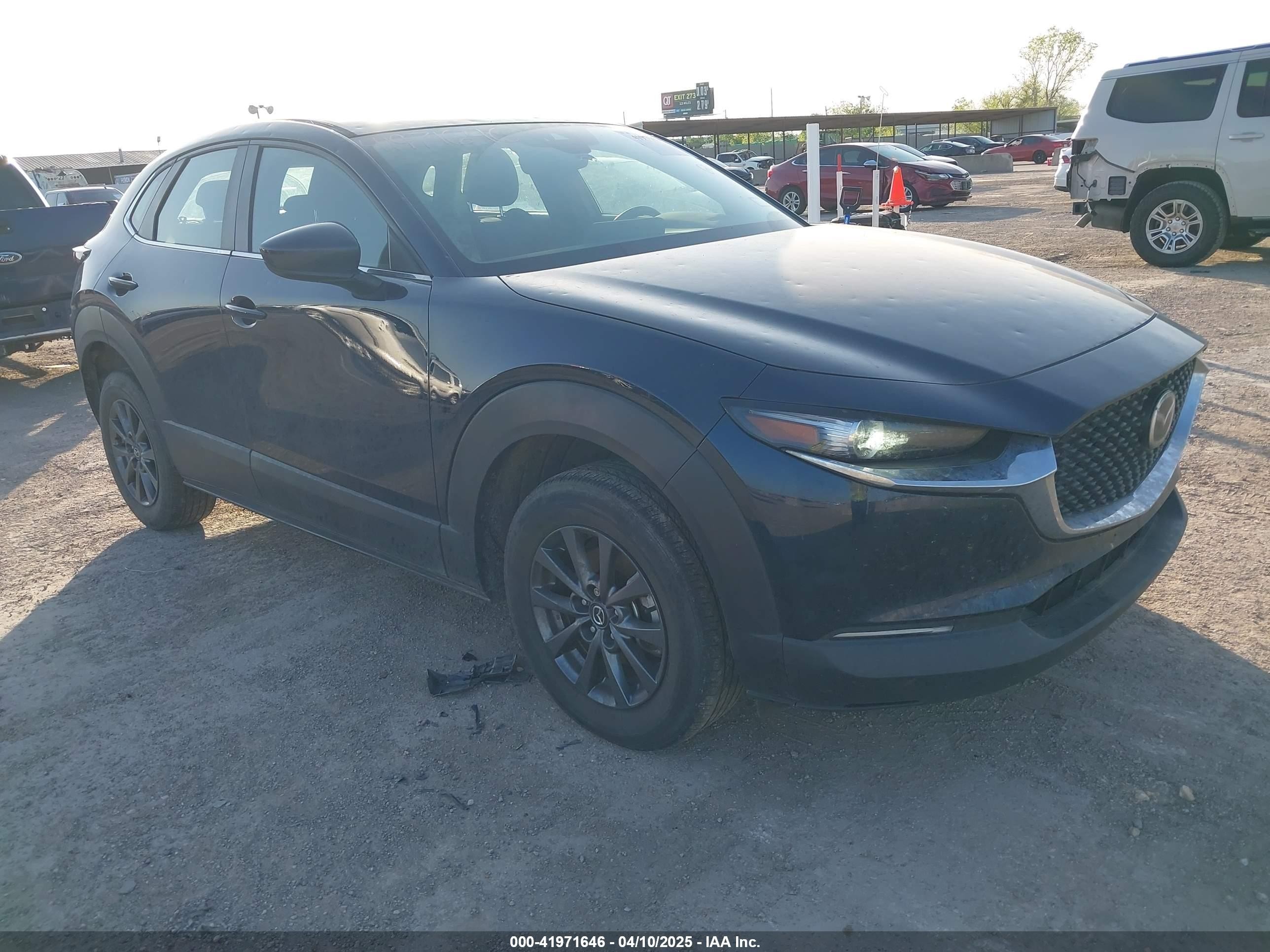 2023 Mazda CX-30 S, VIN 3MVDMBAM1PM540711 — Hail