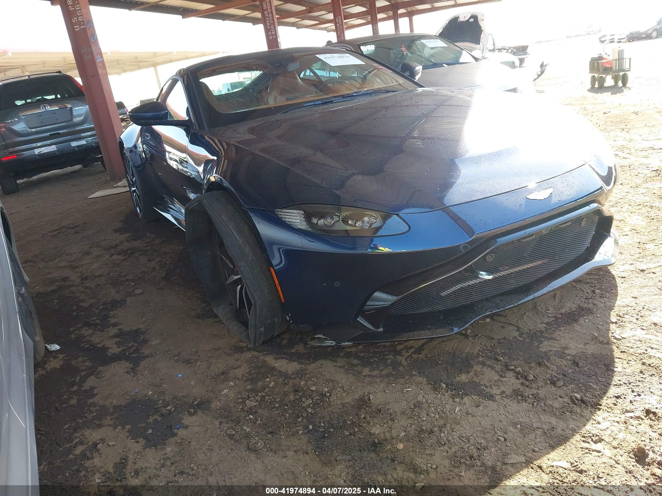 2019 Aston Martin Vantage, VIN SCFSMGAW3KGN00836 — Front end