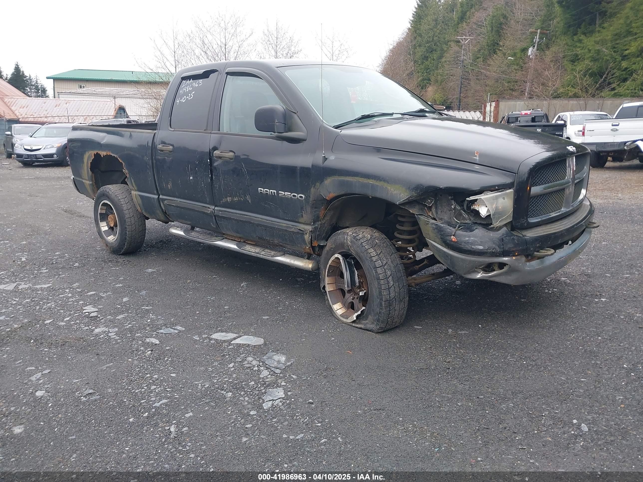 2003 Dodge RAM, VIN 3D3KU28W53G756741 — Бок