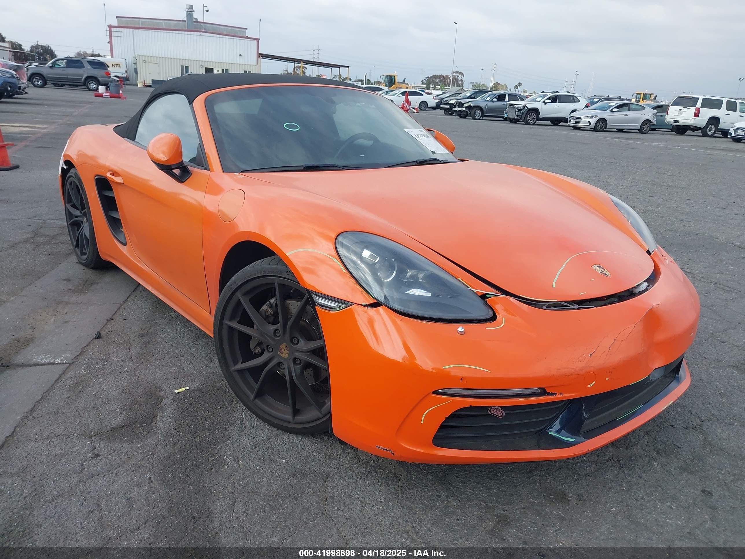 2018 Porsche 718 Boxster, VIN WP0CA2A81JS210719 — All over