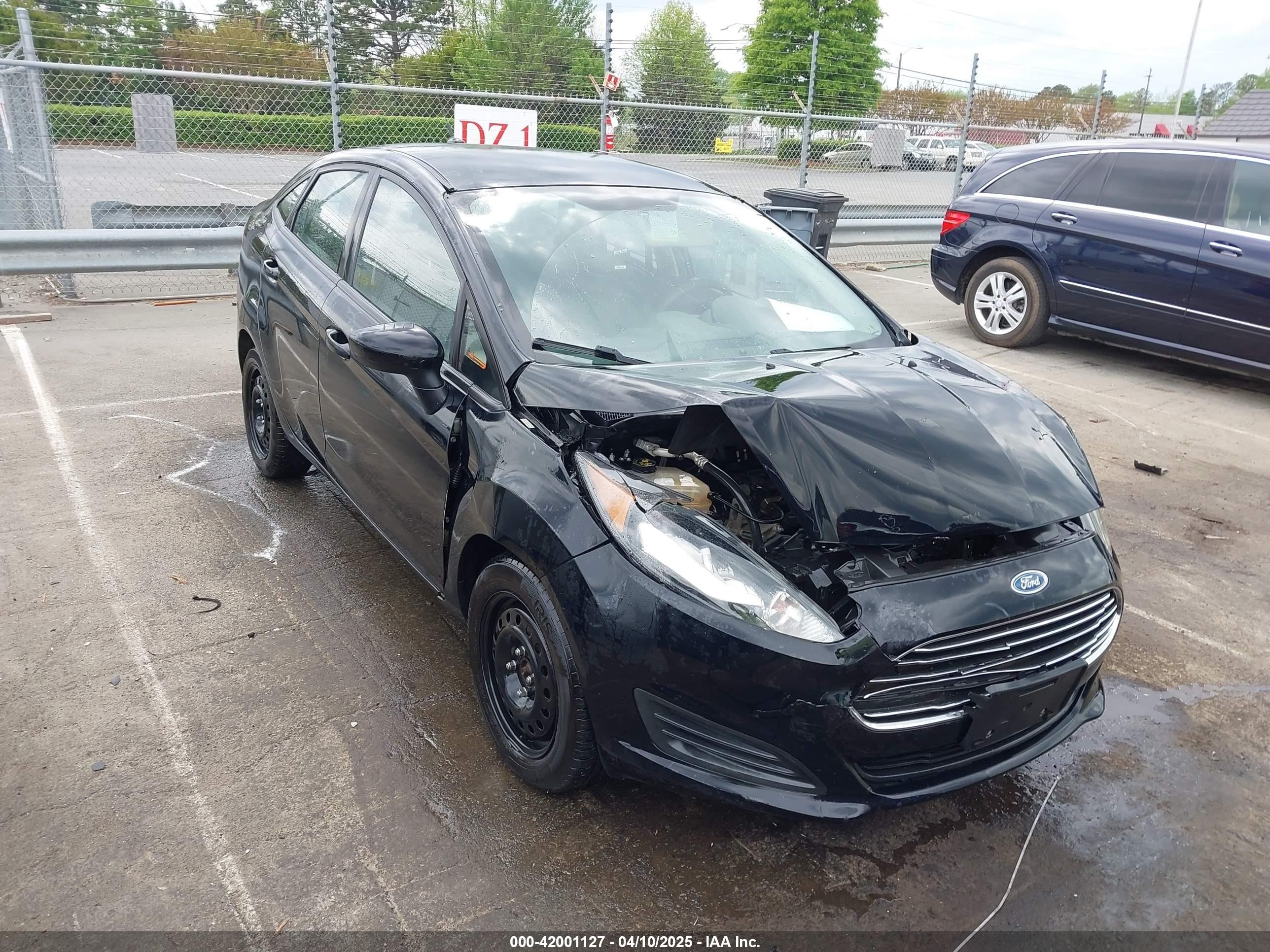 2016 Ford Fiesta S, VIN 3FADP4AJ3GM166554 — Auction photo
