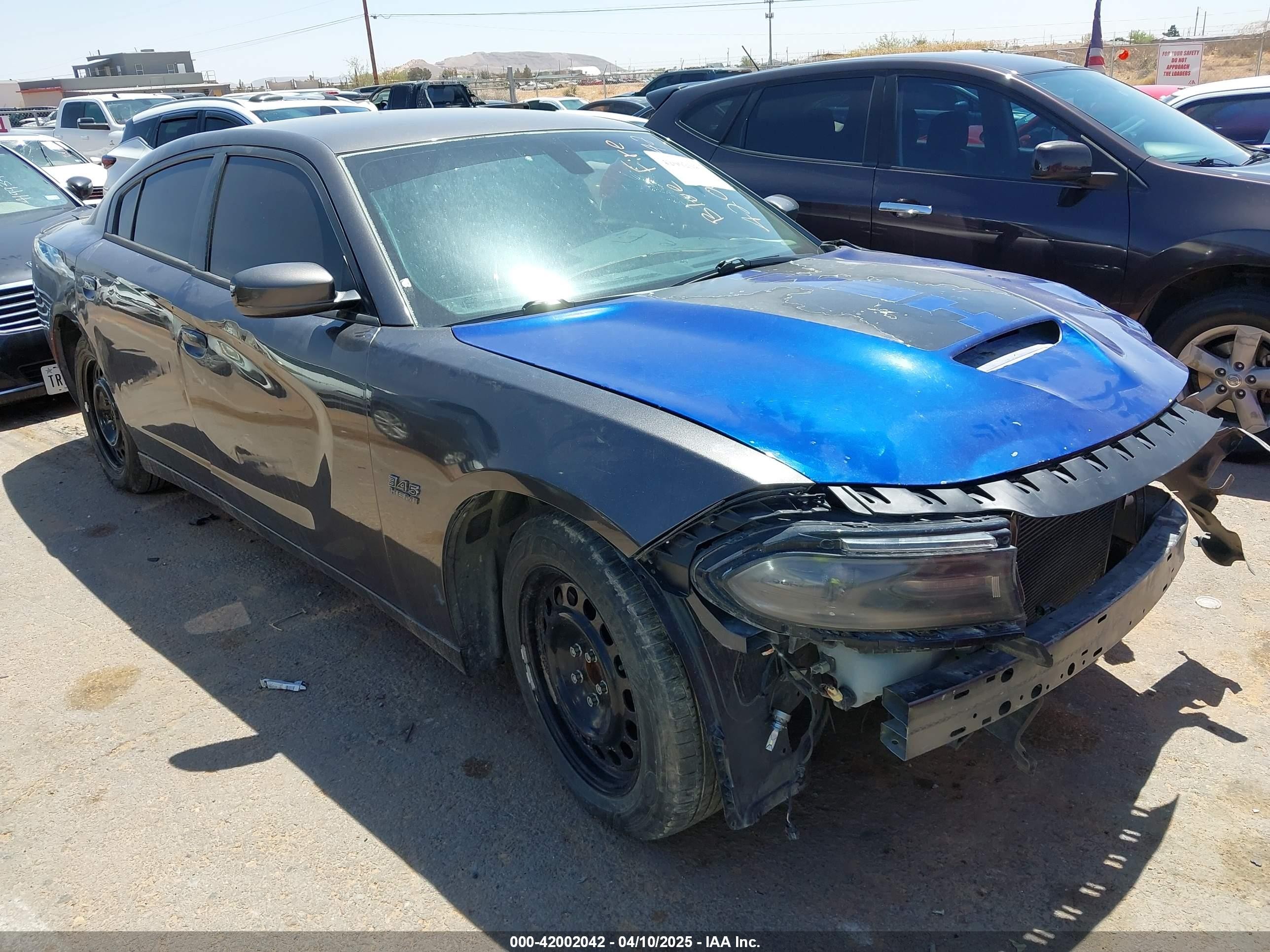 2015 Dodge Charger Road/Track, VIN 2C3CDXCT6FH862907 — Front end