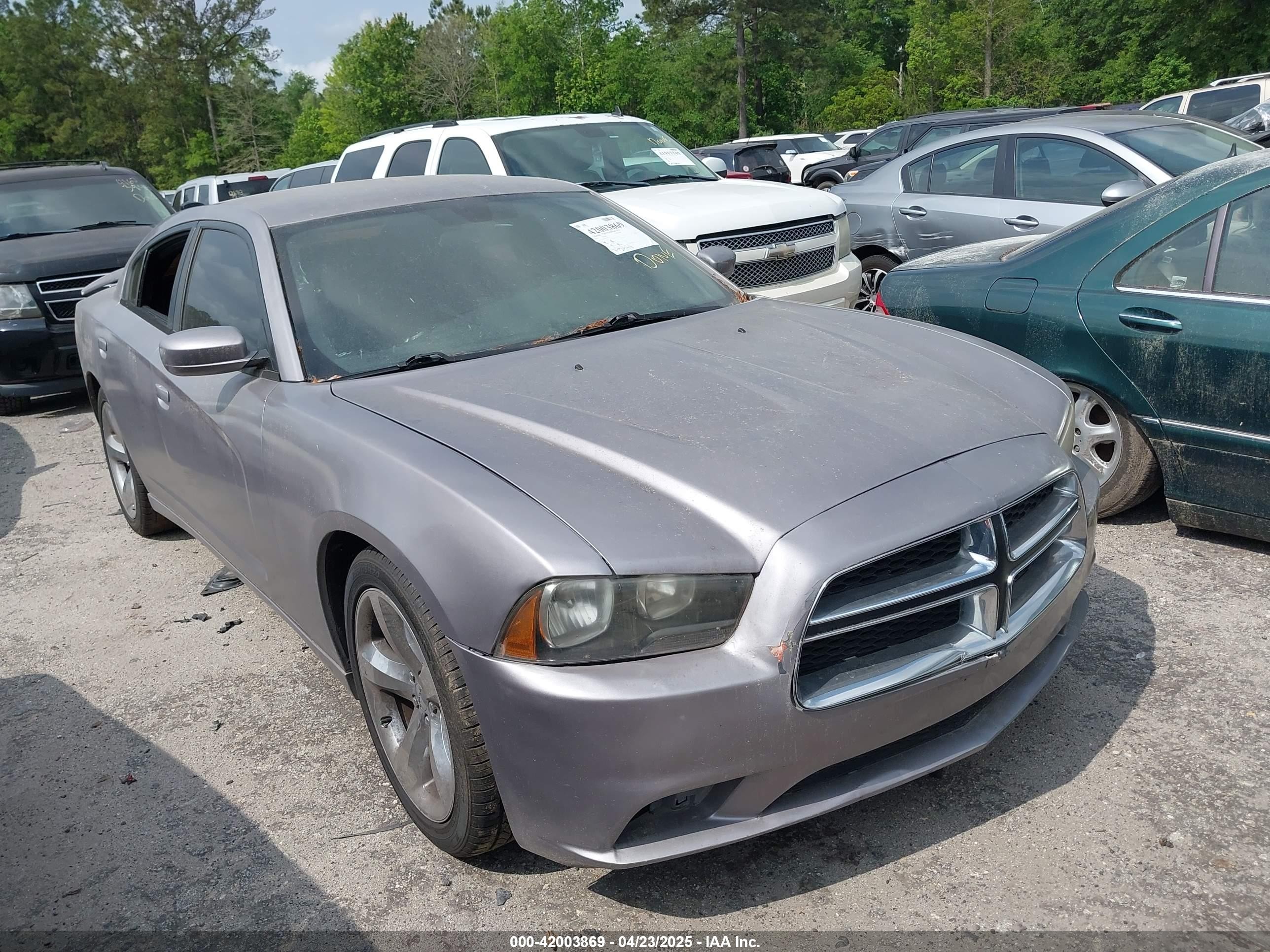 2013 Dodge Charger SE, VIN 2C3CDXBG3DH655523 — Side
