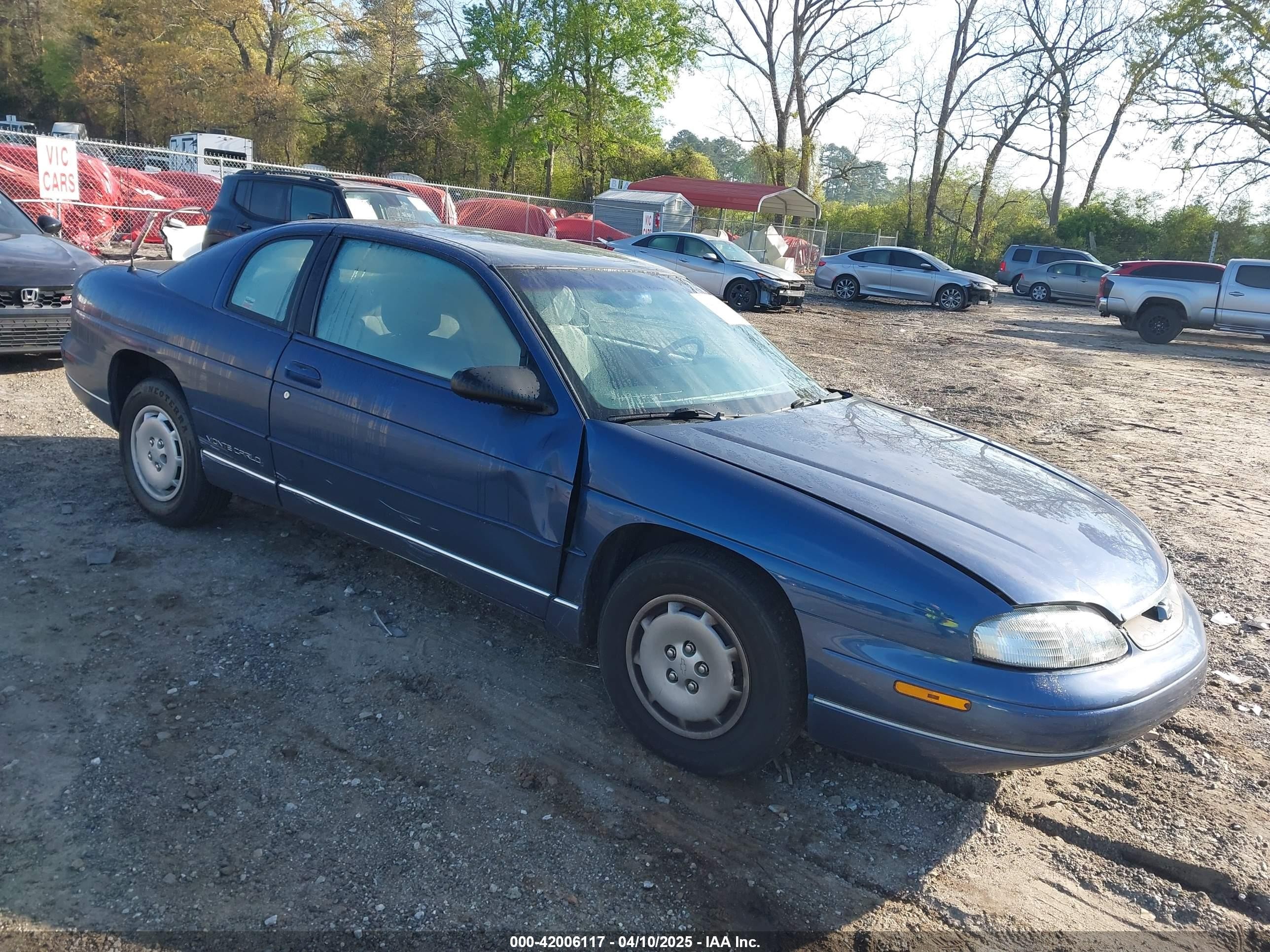 1995 Chevrolet Monte Carlo LS, VIN 2G1WW12M8S9225752 — Front end