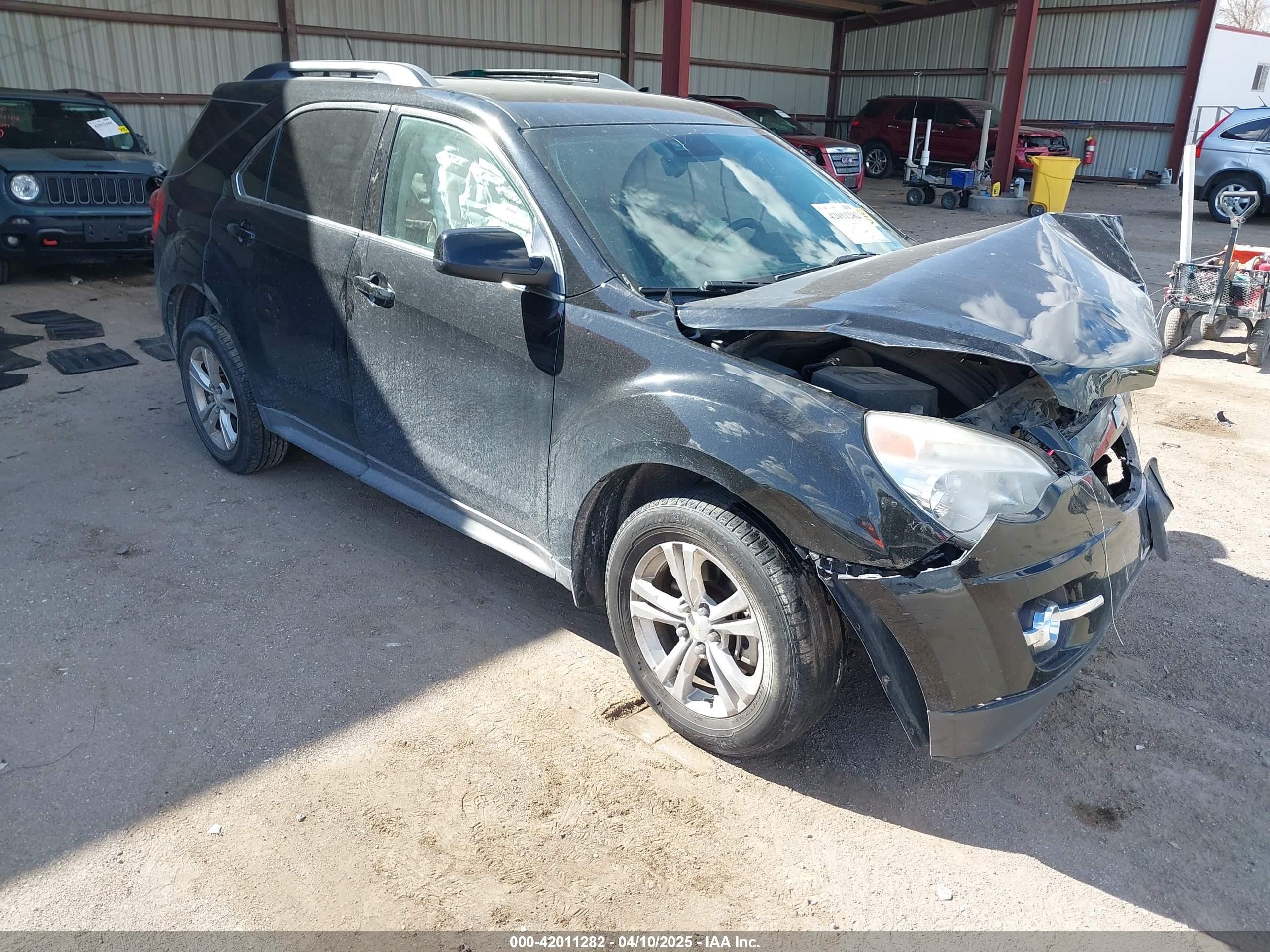 2014 Chevrolet Equinox LT, VIN 2GNALCEK8E6236876 — Front end