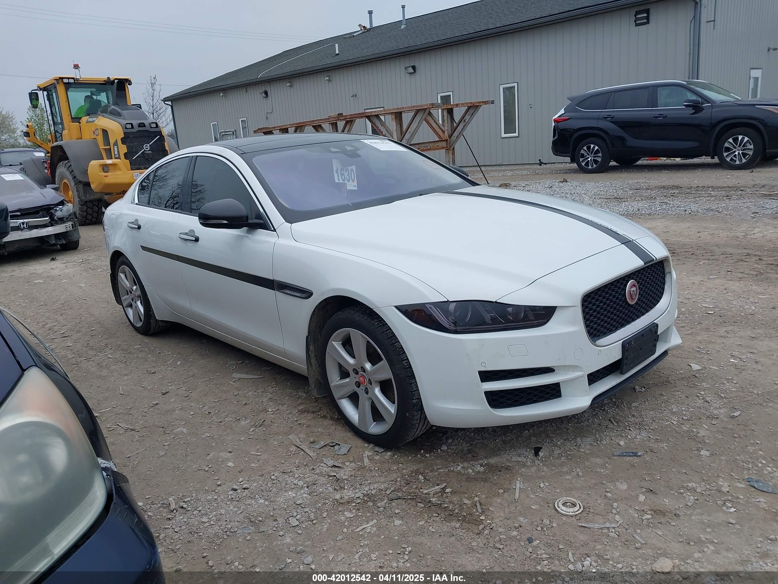 2018 Jaguar XE 25t Premium, VIN SAJAJ4FX2JCP24495 — Rear end