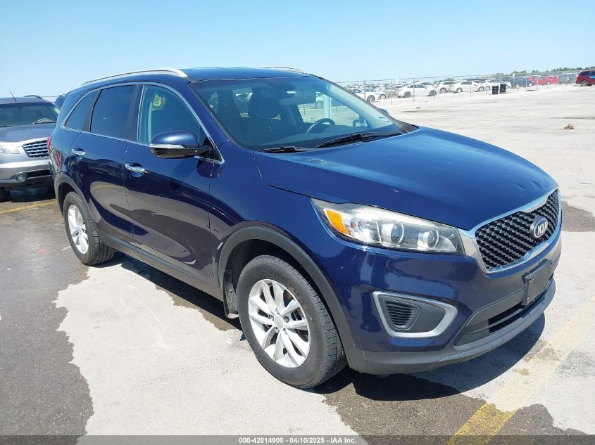2016 Kia Sorento LX, VIN 5XYPG4A37GG145552 — Hail