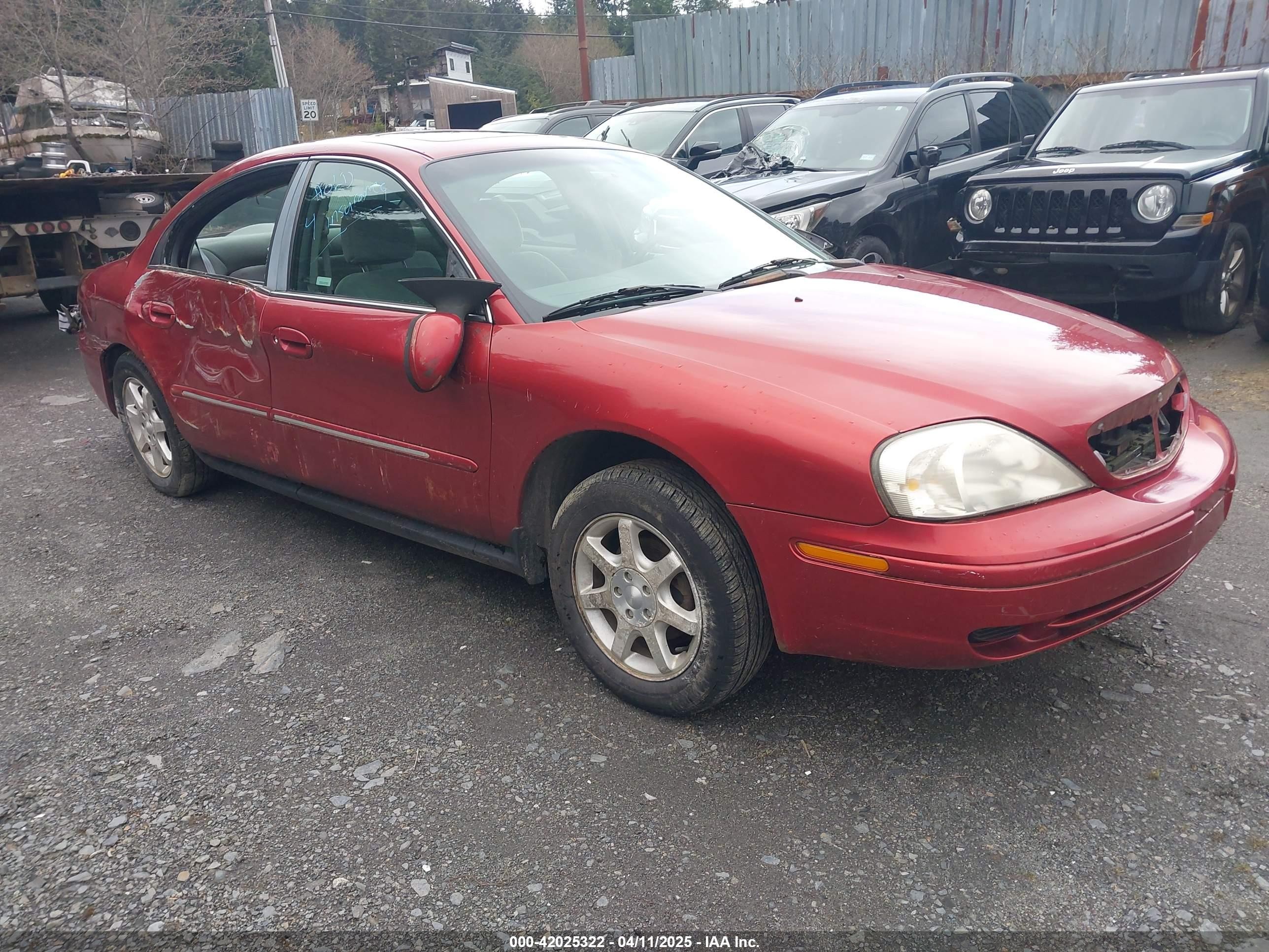 2000 Mercury Sable LS, VIN 1MEFM53U3YG612138 — All over
