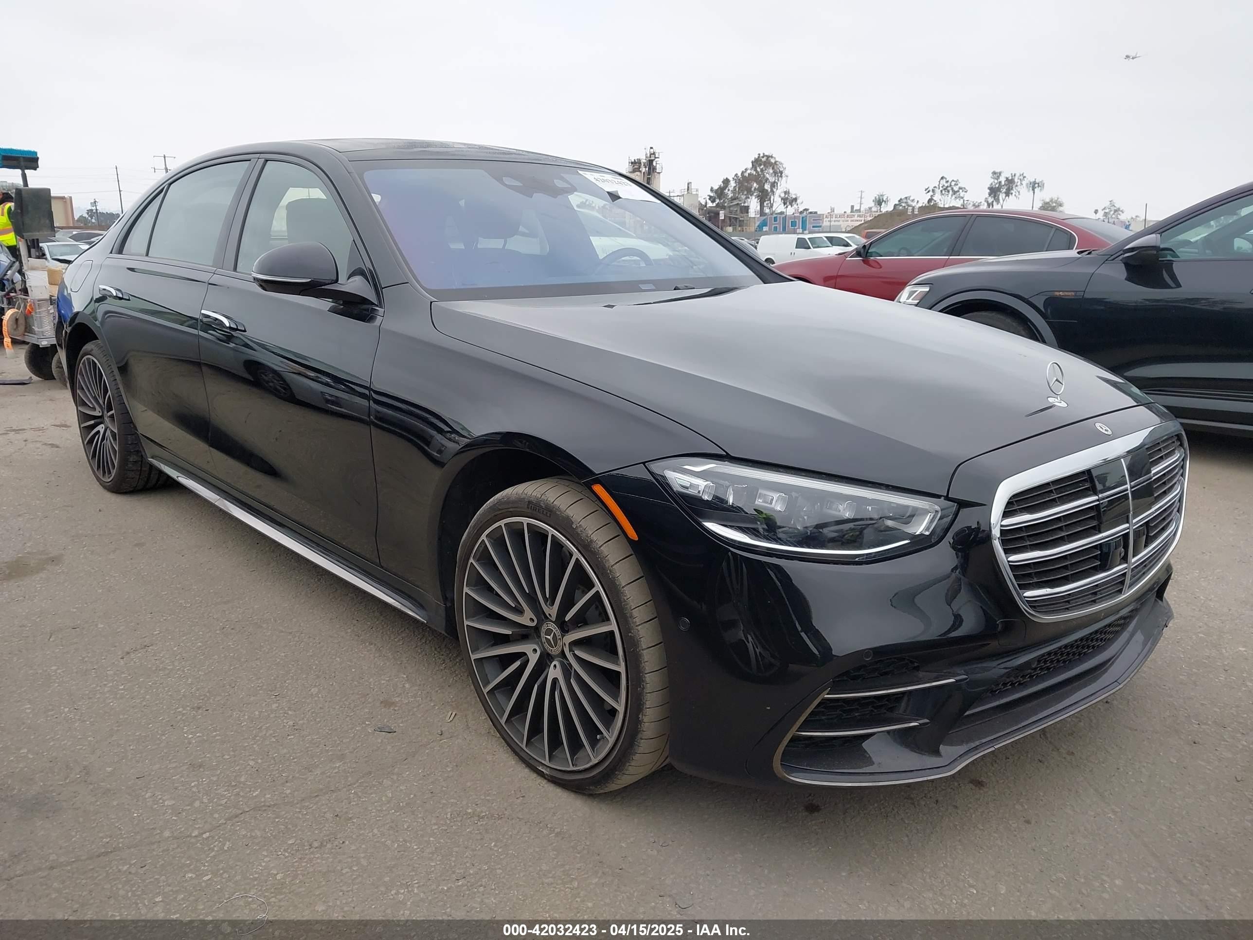 2024 Mercedes-Benz S 580, VIN W1K6G7GB3RA279964 — Rear end