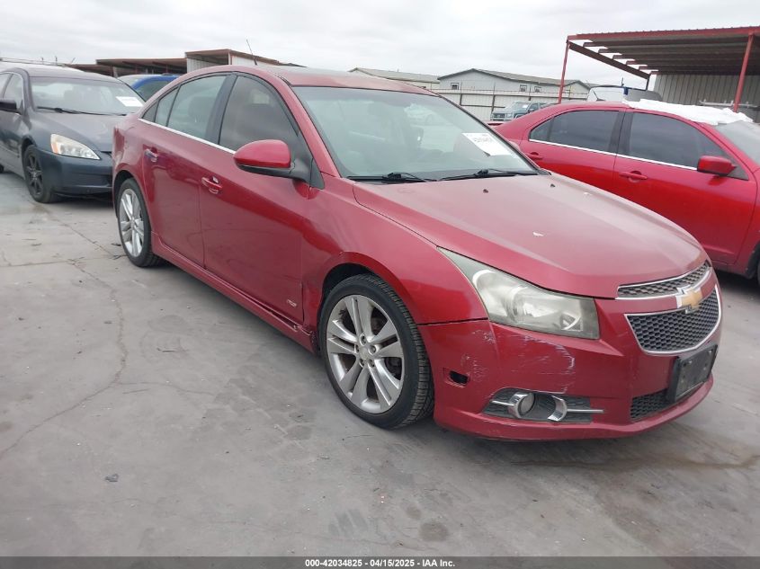 2014 Chevrolet Cruze LTZ, VIN 1G1PG5SBXE7392918 — Hail