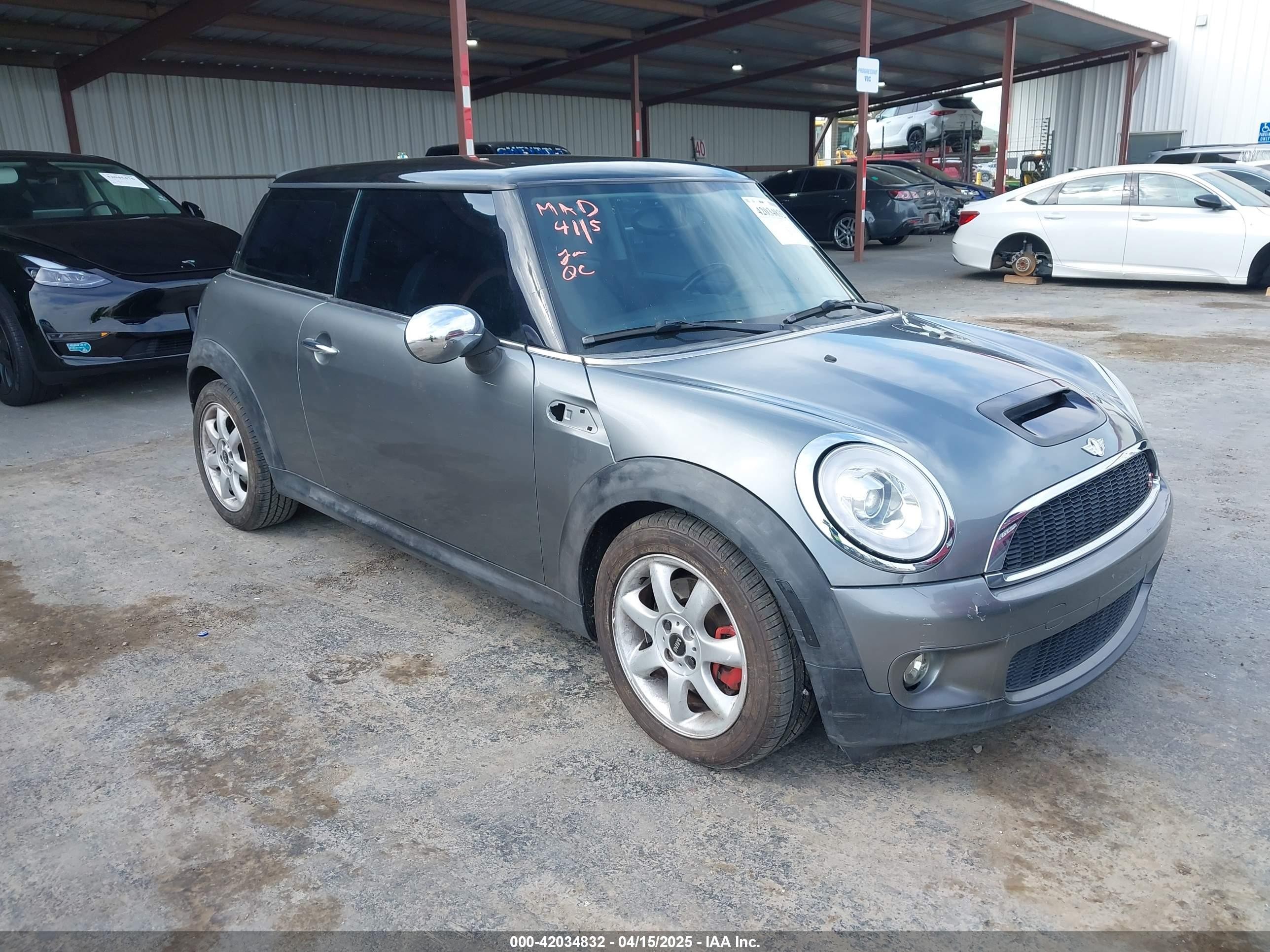 2010 MINI Hardtop S, VIN WMWMF7C55ATZ34491 — После угона