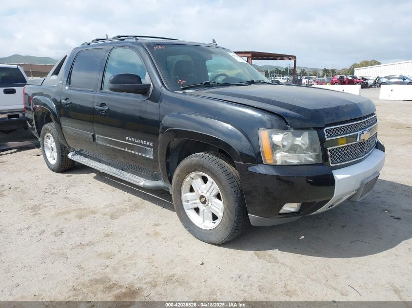 2011 Chevrolet Avalanche LT, VIN 3GNTKFE39BG119720 — Normal wear