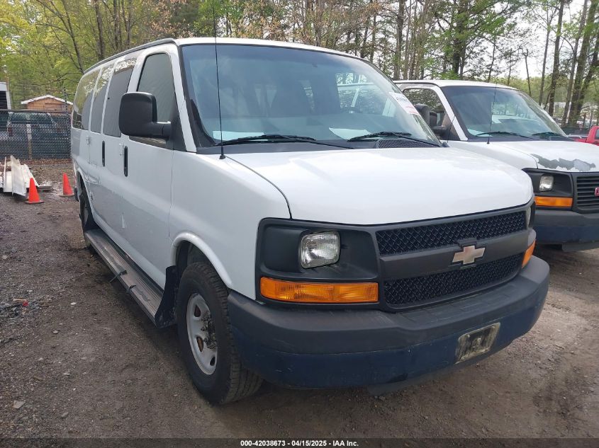 2012 Chevrolet Express Passenger LS, VIN 1GAWGPFA5C1188987 — Normal wear